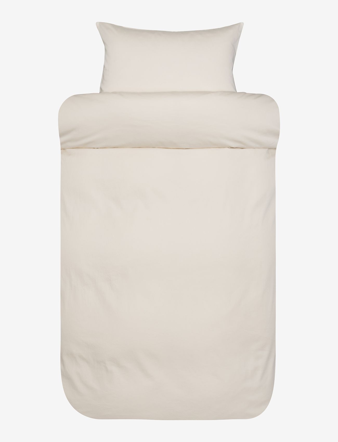 Høie of Scandinavia  - Harmoni Stonewashed sateen bed set - ivory - 0