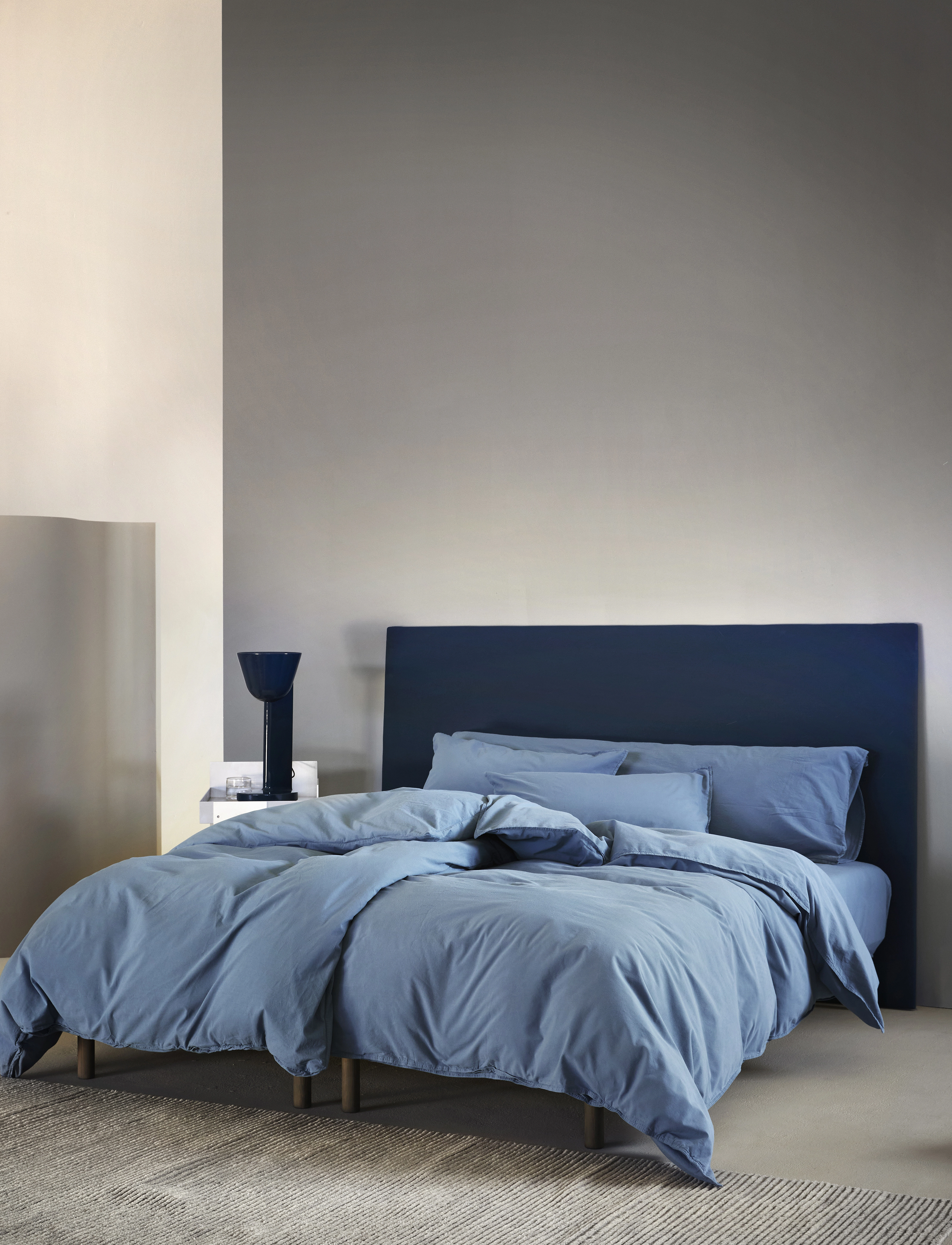 Høie of Scandinavia  - Frøya Stonewashed Bed set - blue - 1