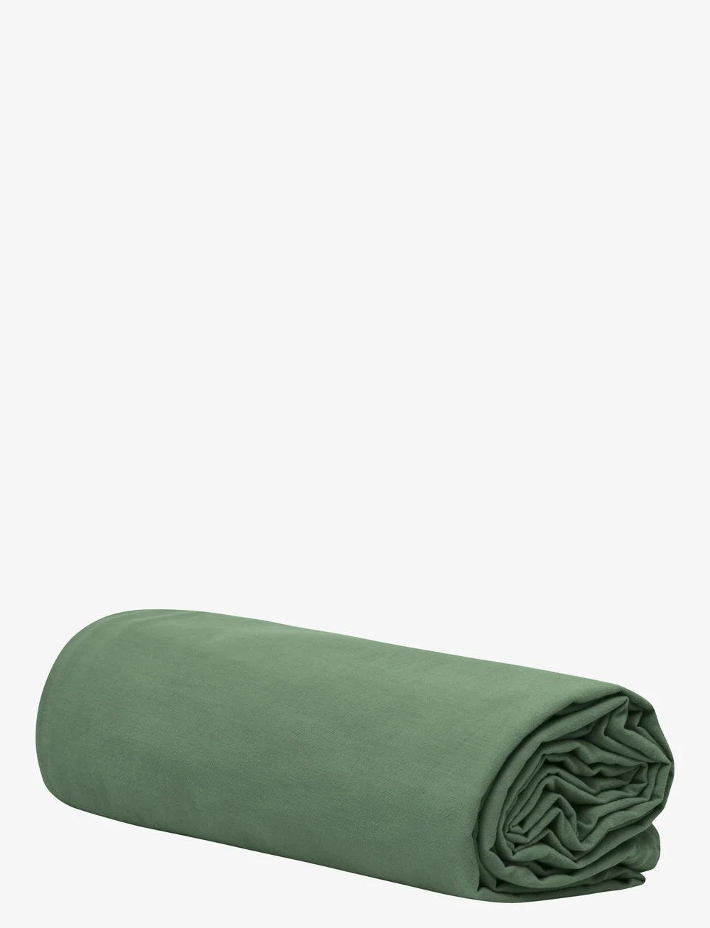 Høie of Scandinavia - Frøya Stonewashed Formfitted Sheet - fitted bed sheets - dusty green - 0