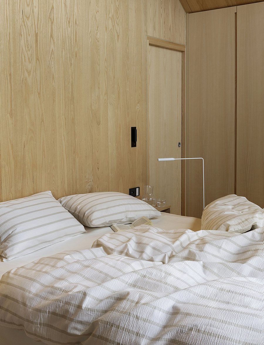 Høie of Scandinavia - Eilert Seersucker bed set - bettwäsche-set - beige - 0