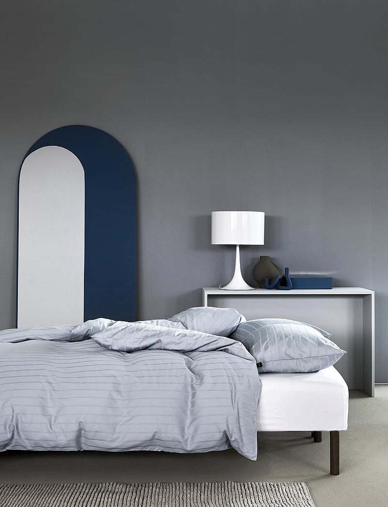 Høie of Scandinavia - Milano Sateen bed set - køb efter pris - muted blue - 1