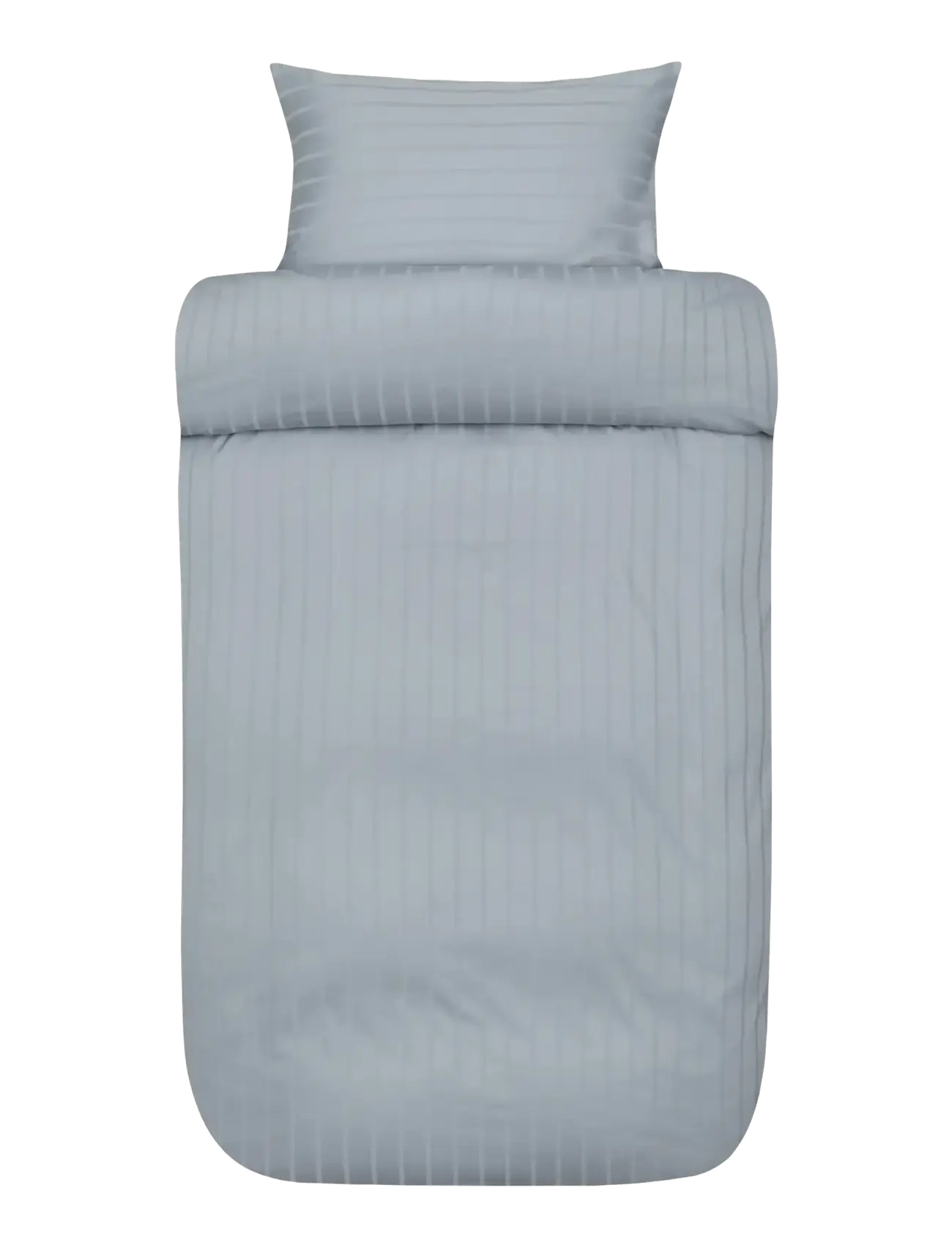 Høie of Scandinavia  Milano Sateen bed set - Soveværelse tekstiler - MUTED BLUE / grey