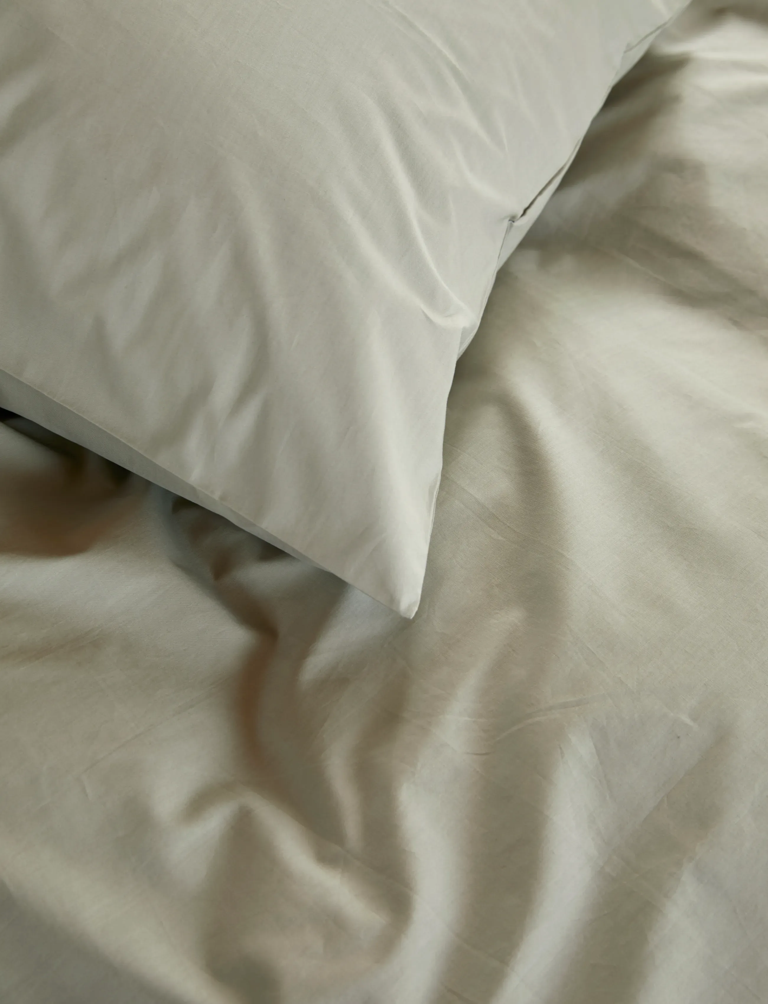 Høie of Scandinavia  - Fryd bamboo/viscose bed set - sengesæt - kakhi - 2