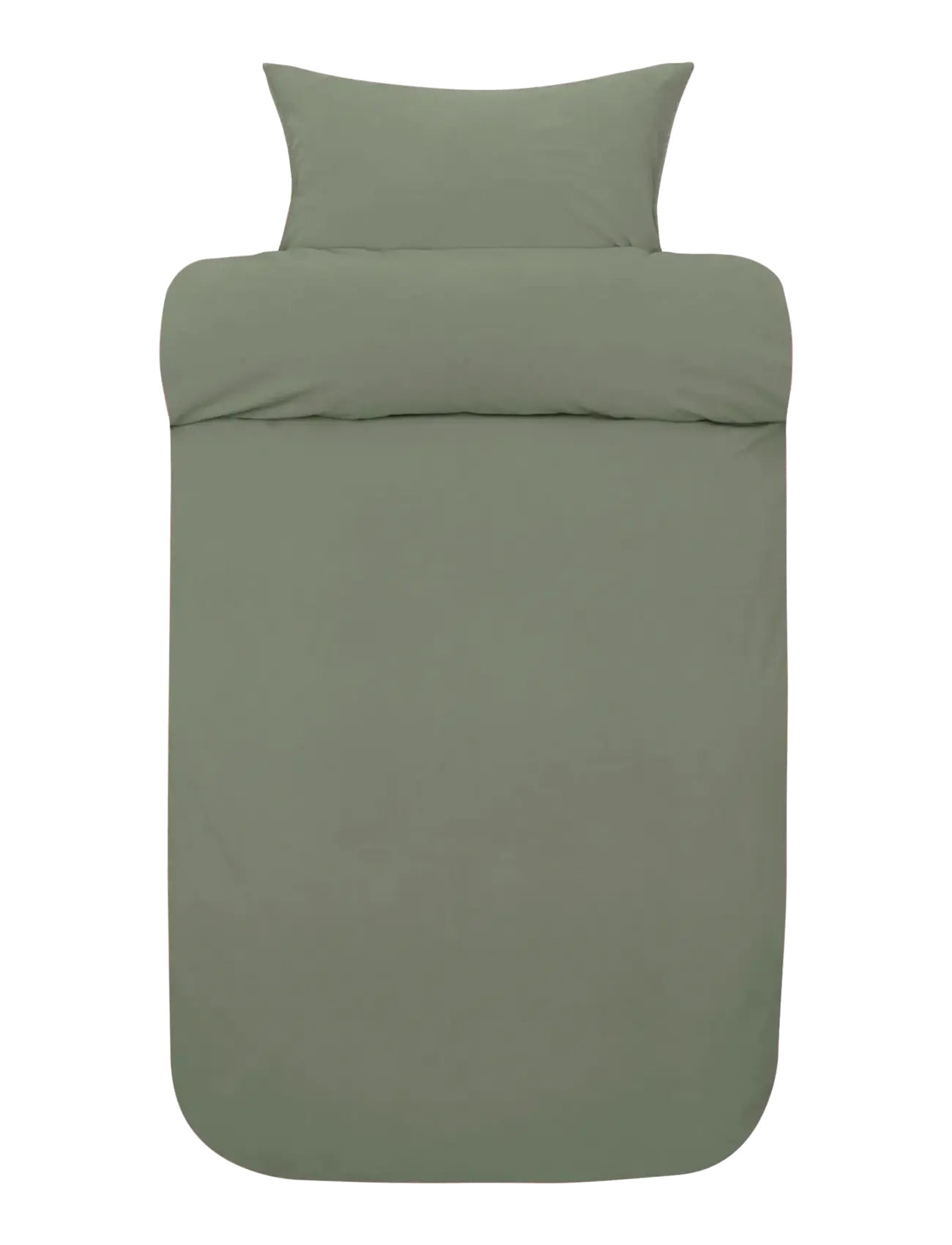 Høie of Scandinavia  Frøya Stonewashed Bed set - Høie - MUTED GREEN / khaki/green