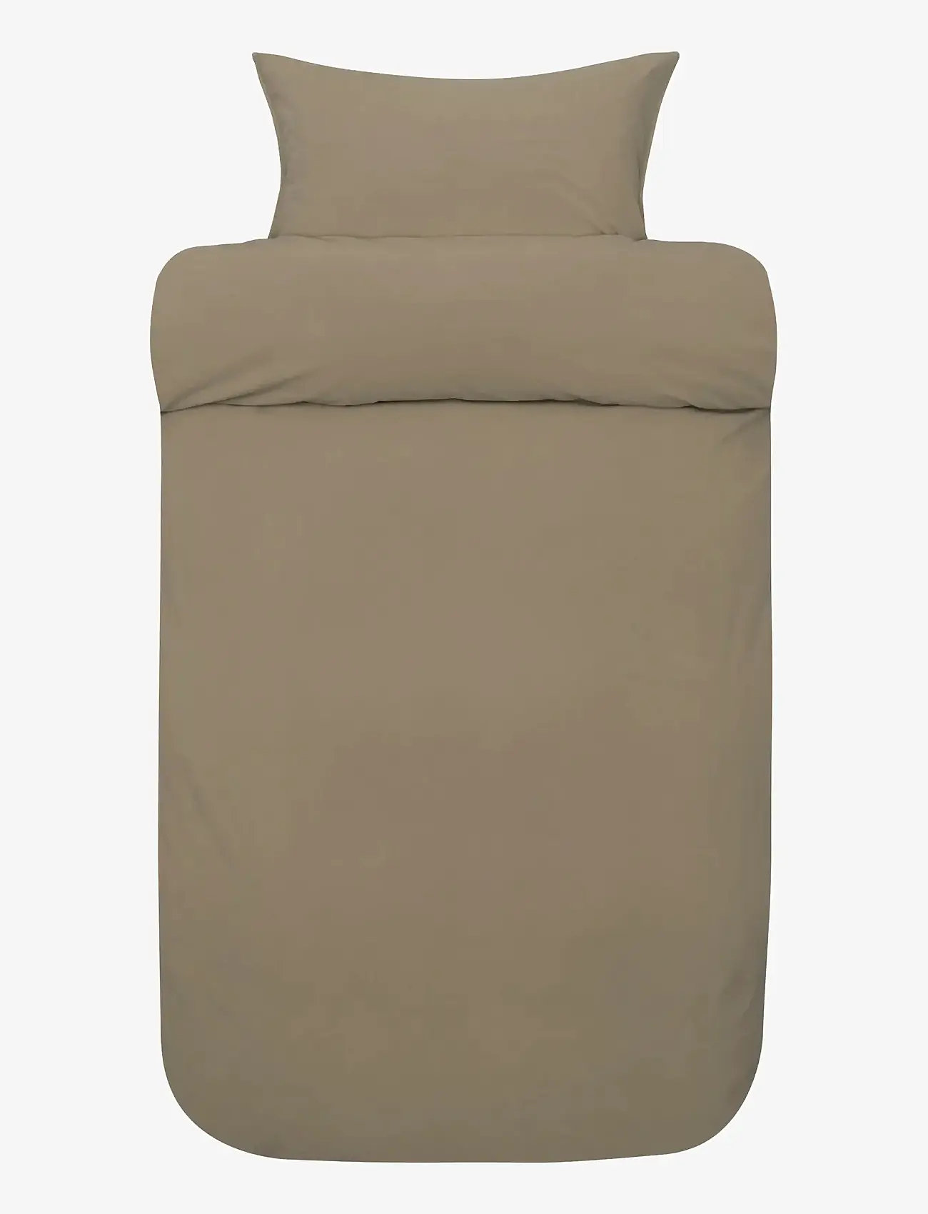 Høie of Scandinavia  - Frøya Stonewashed Bed set - pillow cases - olive green - 0