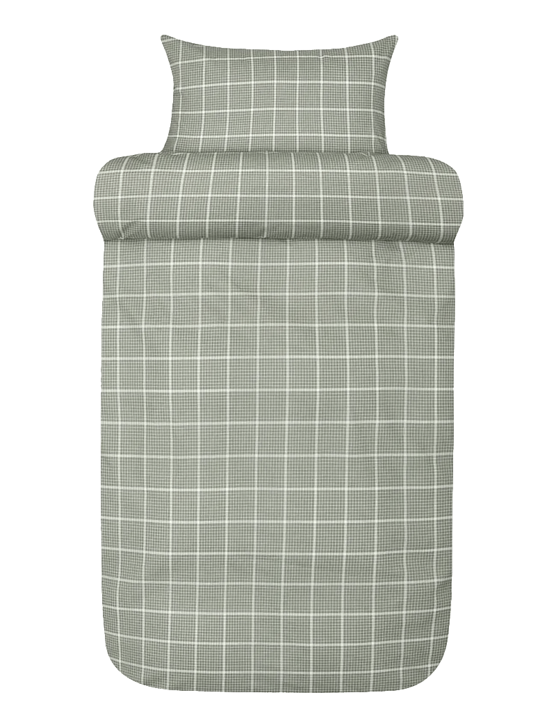 Høie of Scandinavia - Eddie sett dempet grønn - pillow cases - muted green - 0