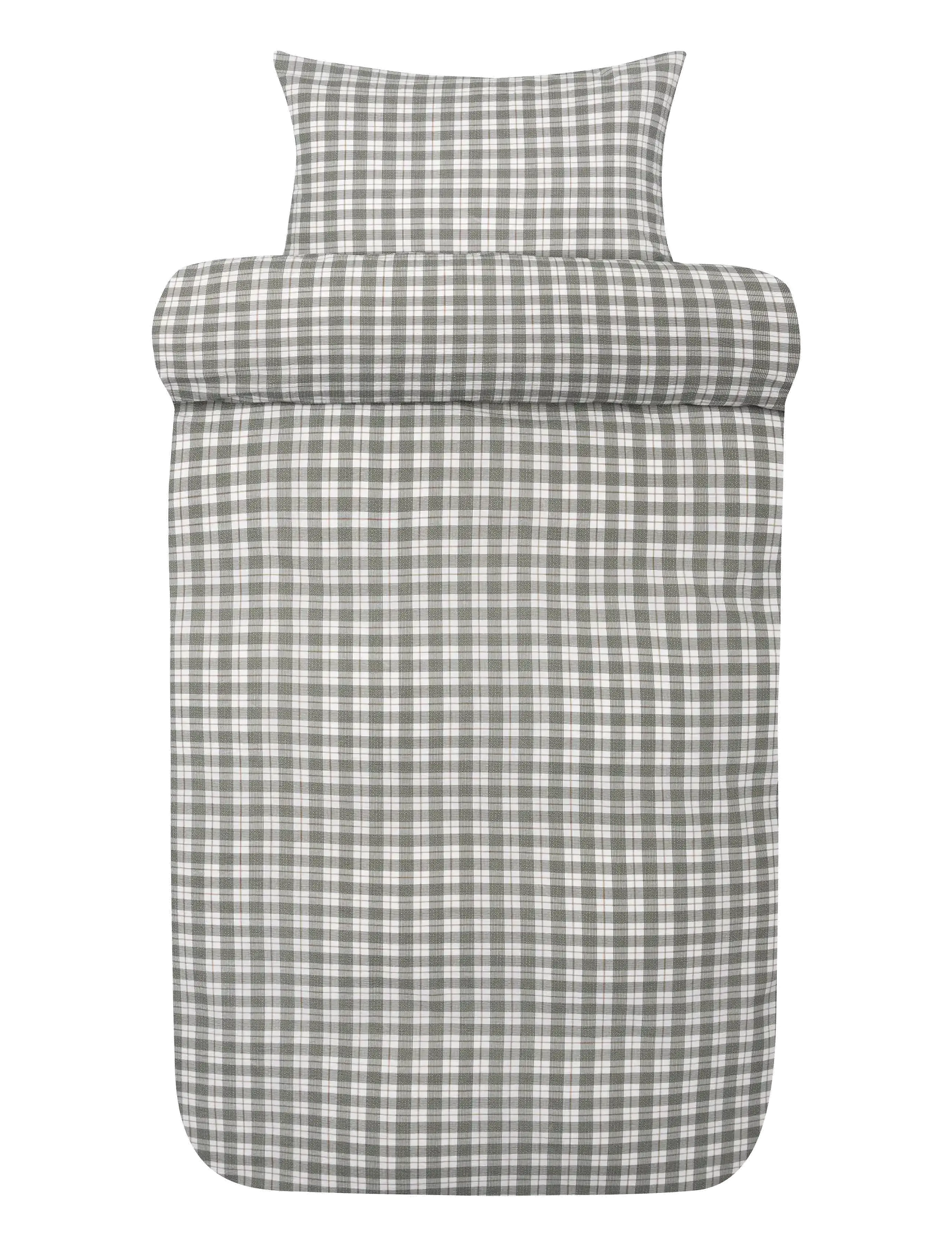 Høie of Scandinavia  Kyrre sæt dæmpet grøn - Tekstiler - MUTED GREEN / khaki/green