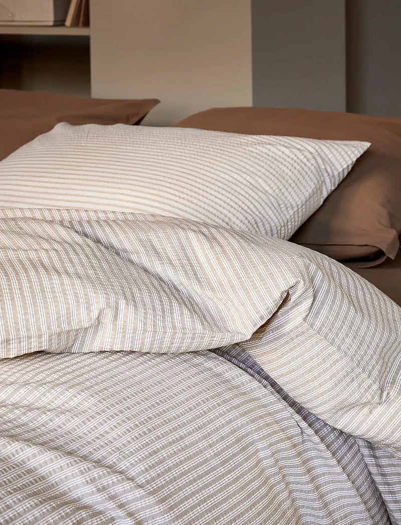 Høie of Scandinavia - Slumre set karamellbrun - påslakanset - caramel brown - 2