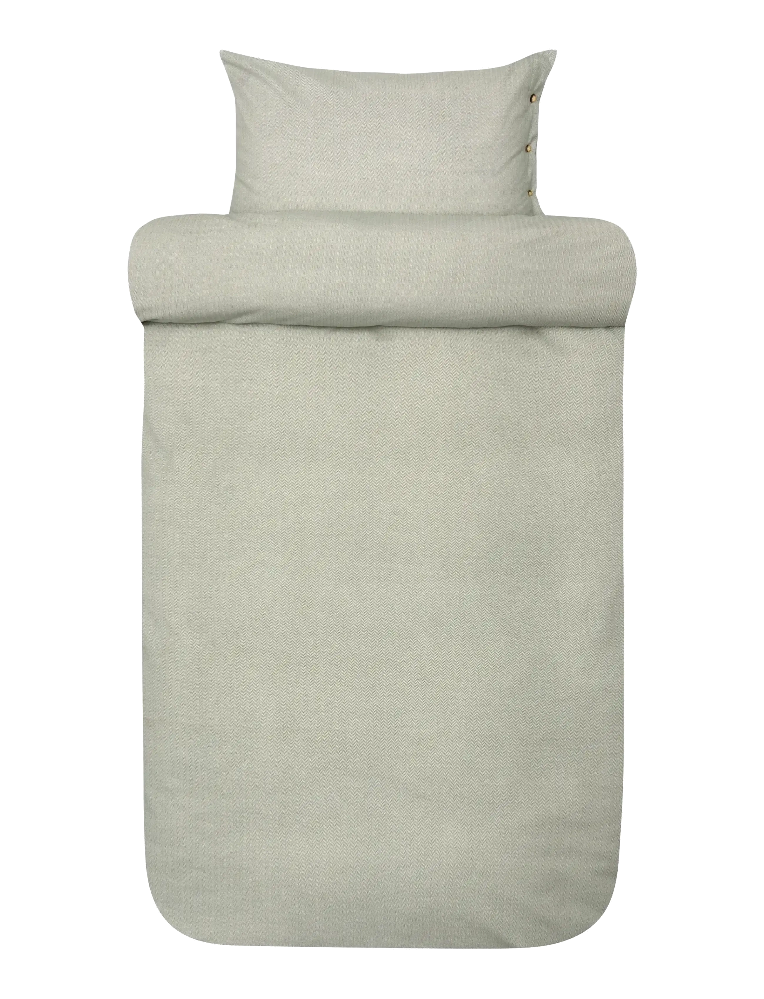 Høie of Scandinavia  Balder sett dempet grønn - Bed sets - MUTED GREEN / green