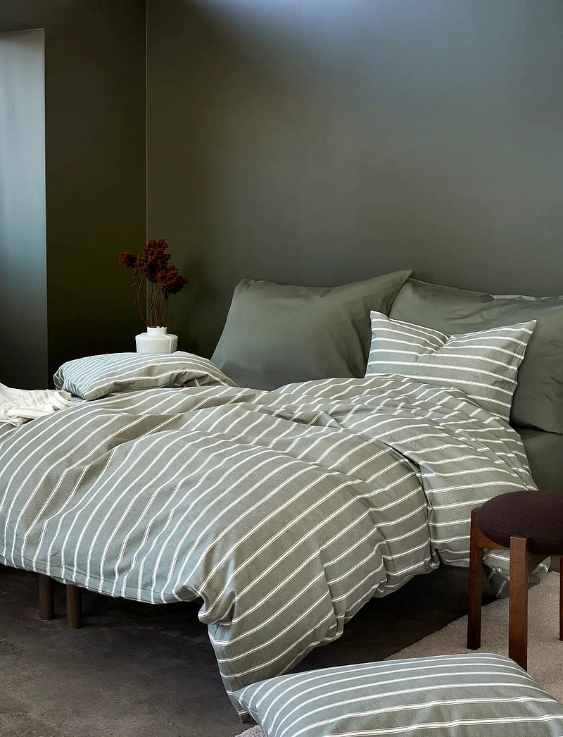 Høie of Scandinavia - Henning sett dempet grønn - bed sets - muted green - 1