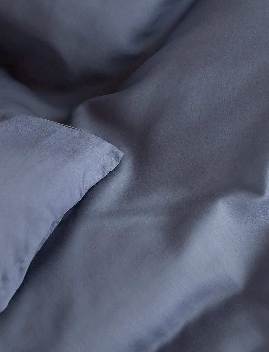 Høie of Scandinavia - Harmoni sett denimblå N - gultas veļas komplekti - denim blue - 2