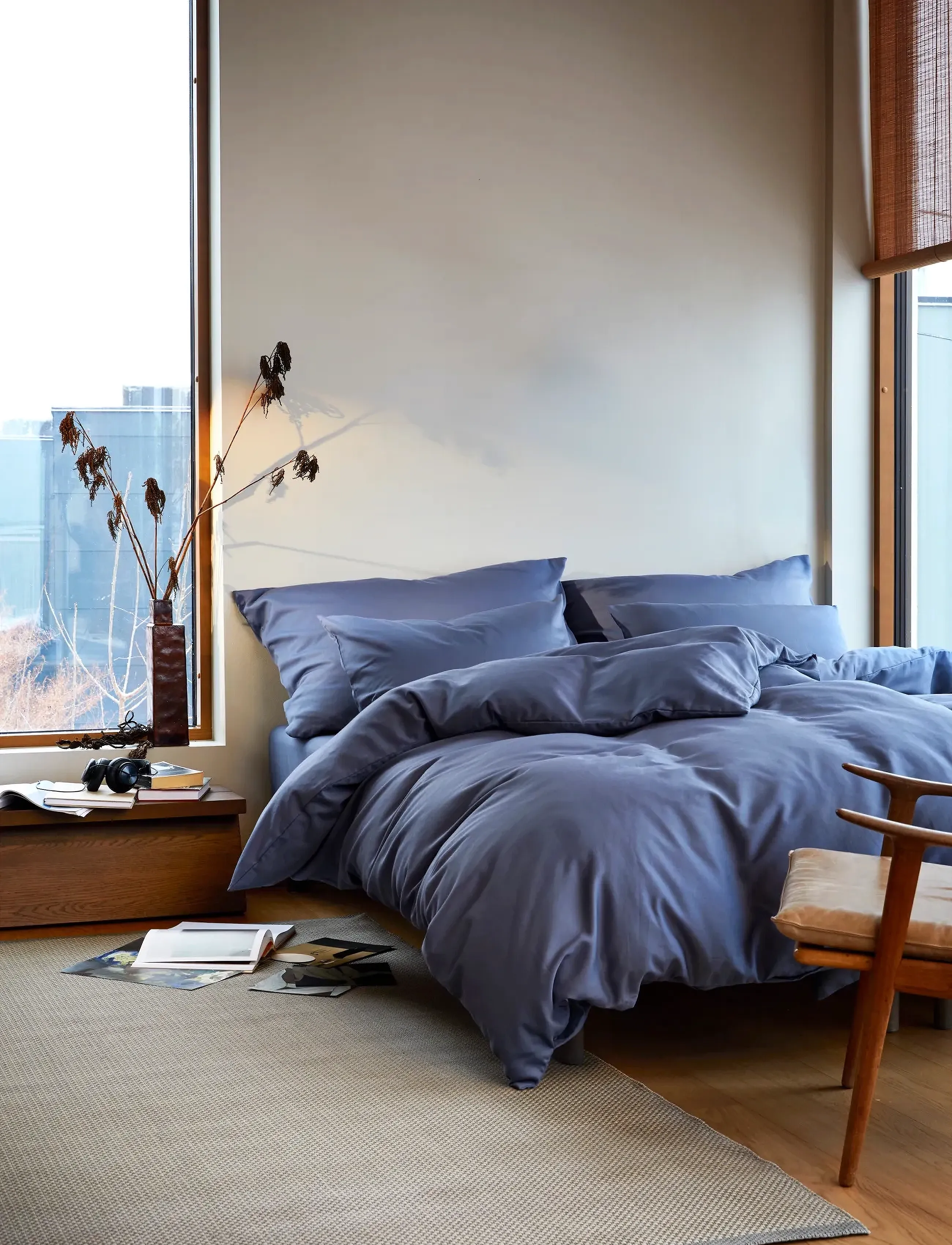 Høie of Scandinavia  - Harmoni sett denimblå N - denim blue - 1