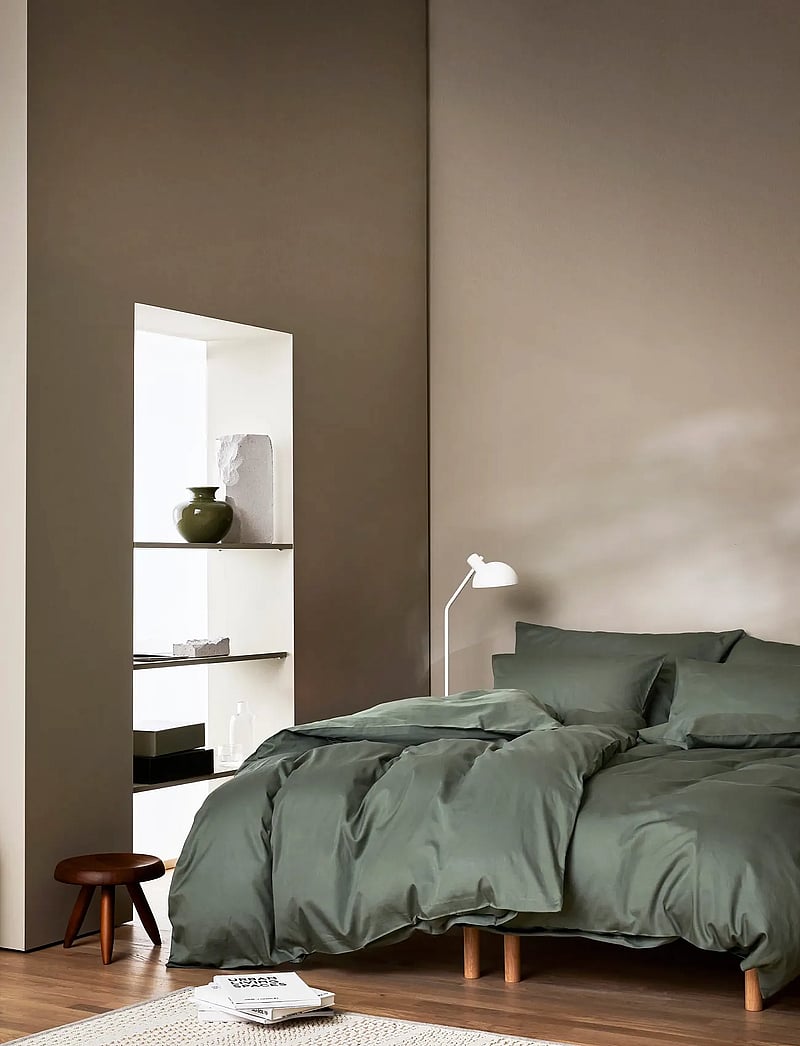 Høie of Scandinavia - Harmoni set dämpad grön S - bed sets - muted green - 0