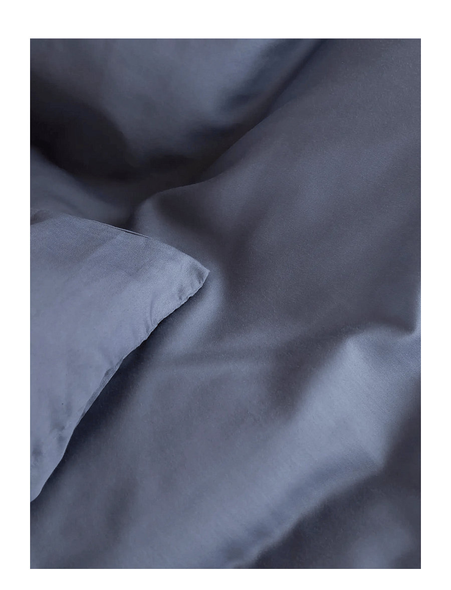 Høie of Scandinavia - Harmoni putetrekk denimblå - kopfkissenbezüge - denim blue - 2