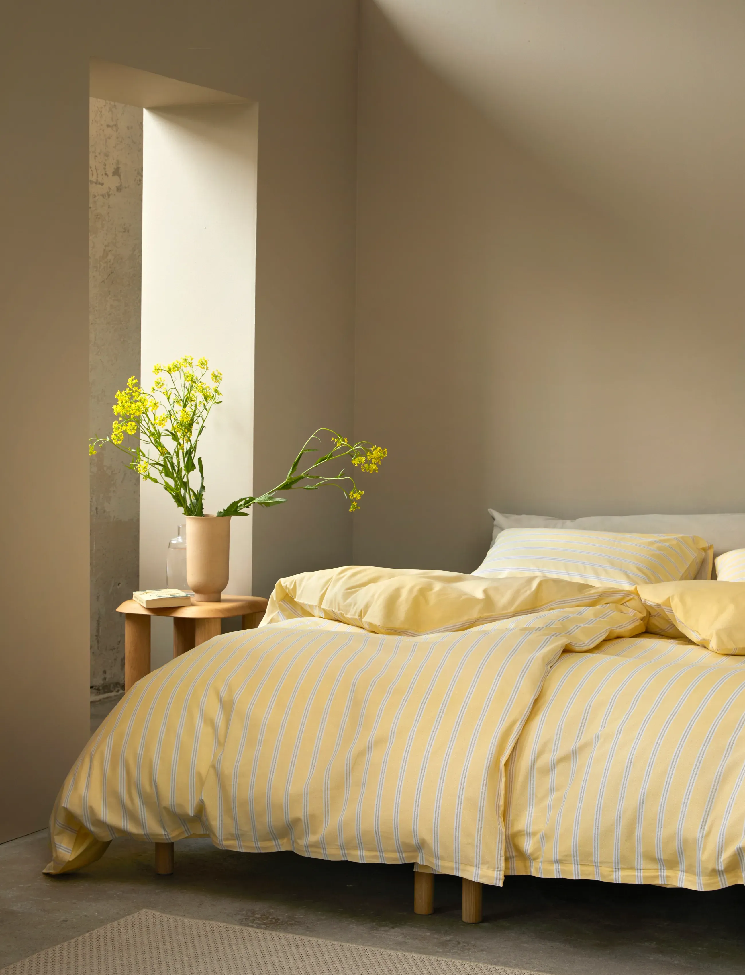 Høie of Scandinavia  - Ylva Cotton bed set - yellow - 2