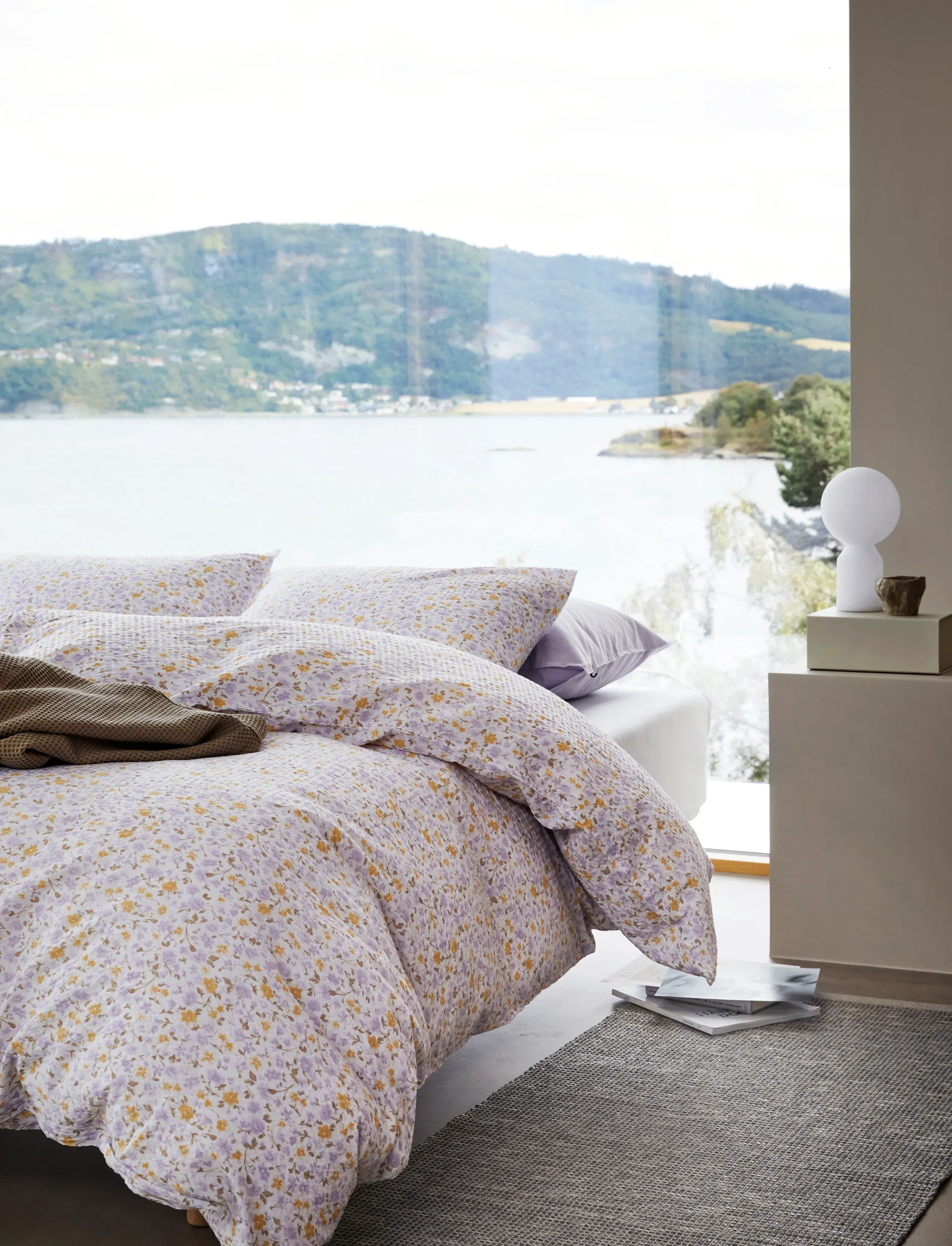 Høie of Scandinavia  - Clara Seersucker bed set - lavendel - 2