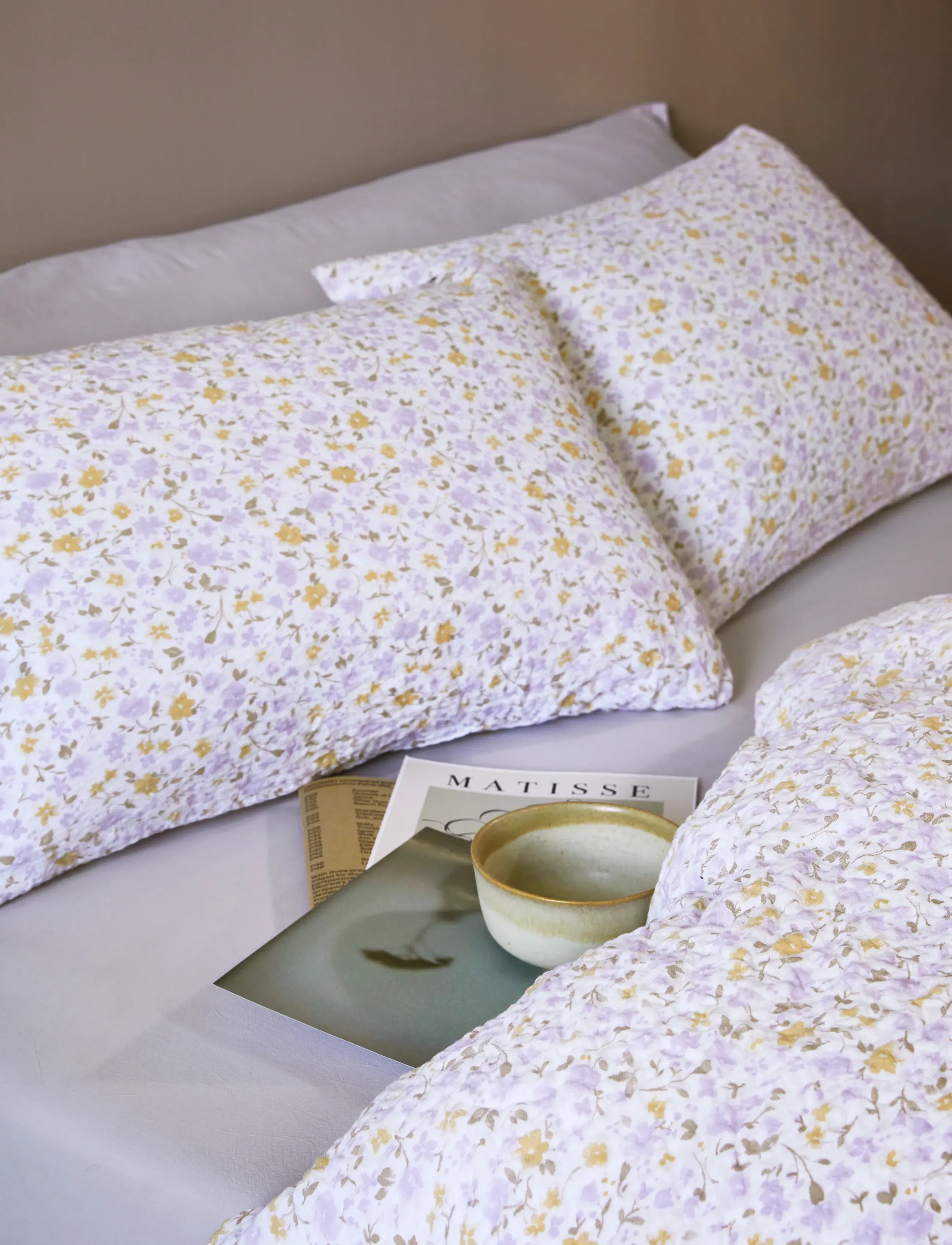 Høie of Scandinavia  - Clara Seersucker bed set - lavendel - 3