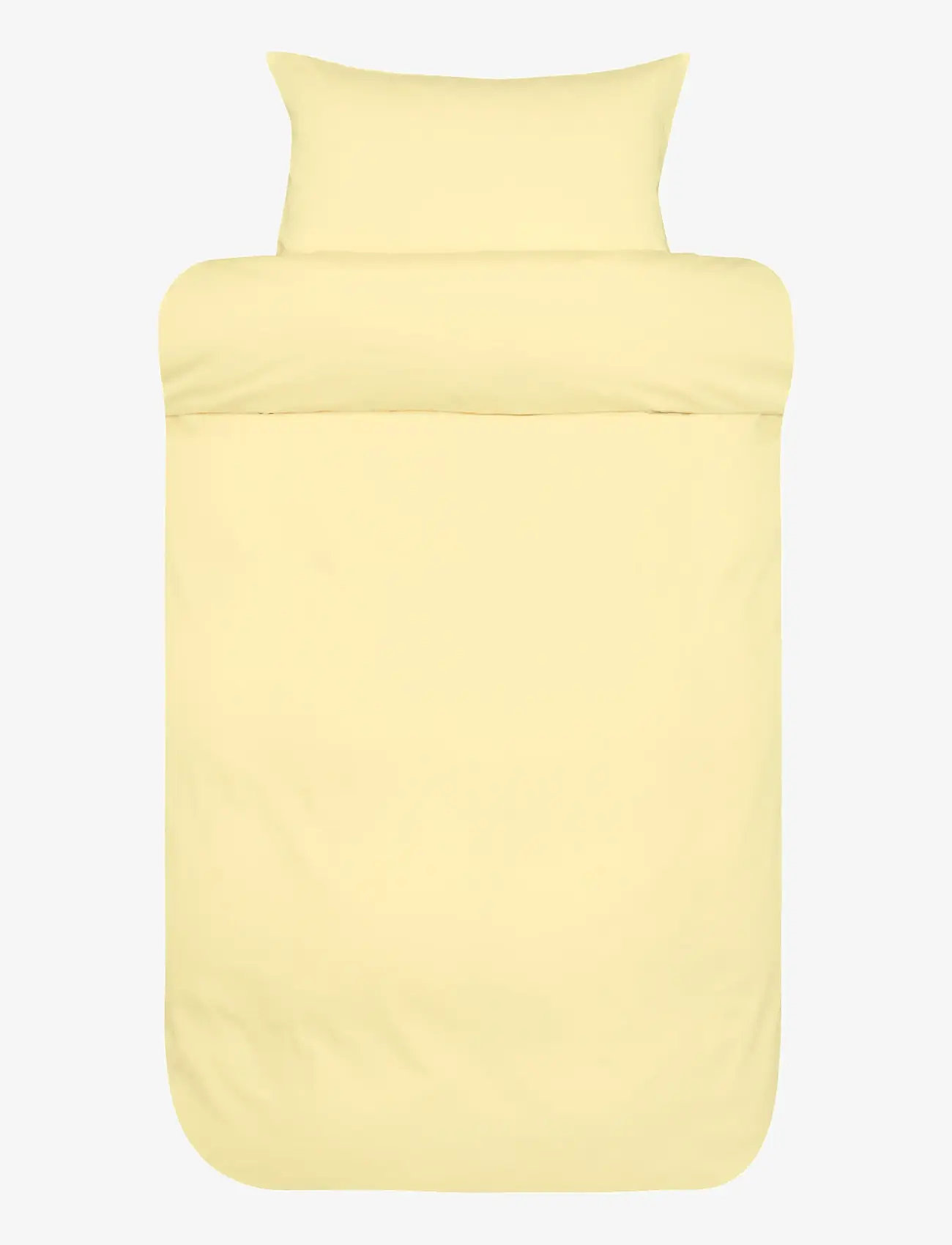 Høie of Scandinavia  - Harmoni Stonewashed Sateen bed set - sengesæt - light yellow - 1