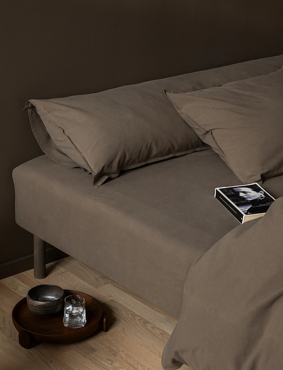 Høie of Scandinavia - Frøya putetrekk sjokoladebrun - padjapüürid - chocolate brown - 0