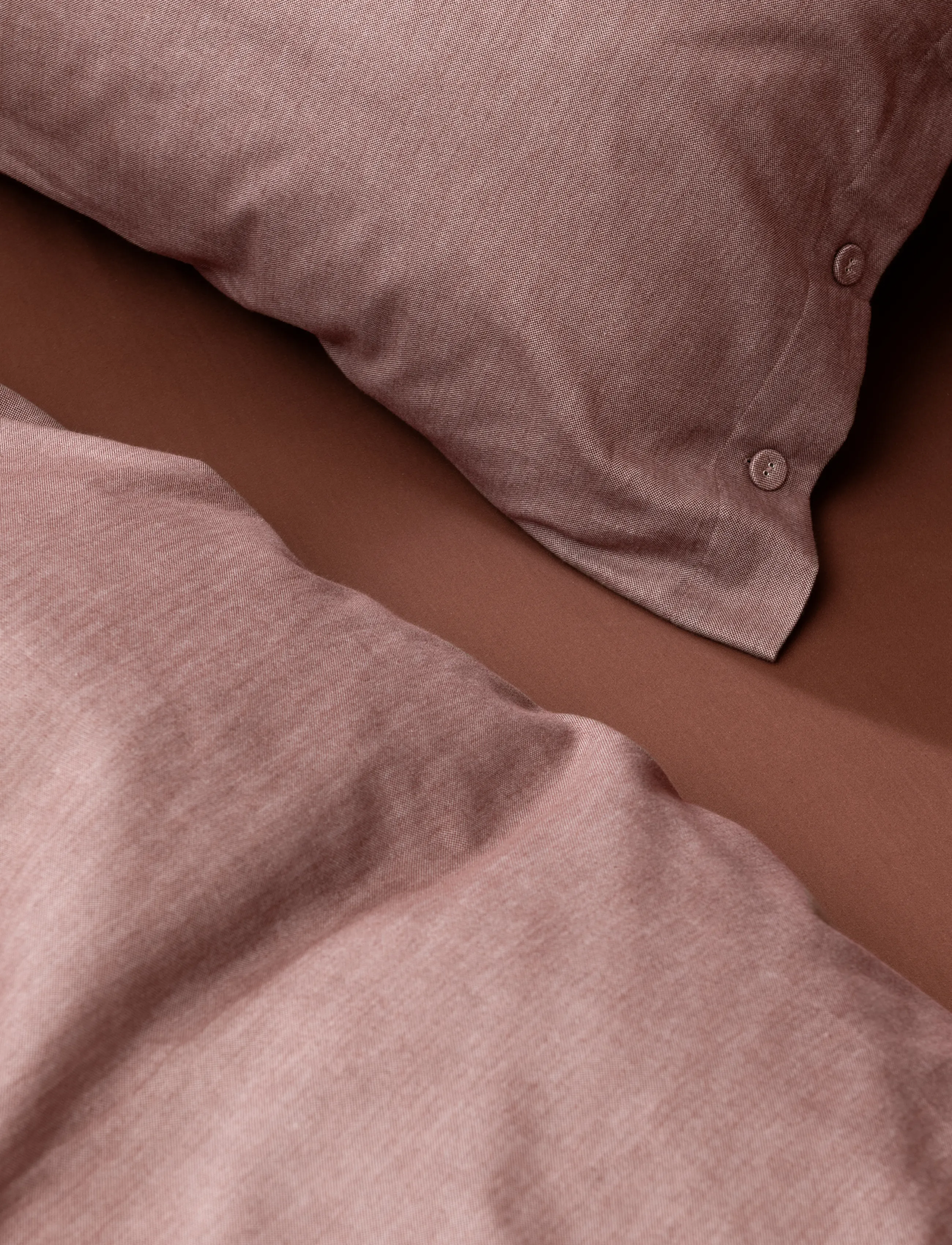 Høie of Scandinavia  - Emil sett rødbrun N XL - bed sets - red brown - 3