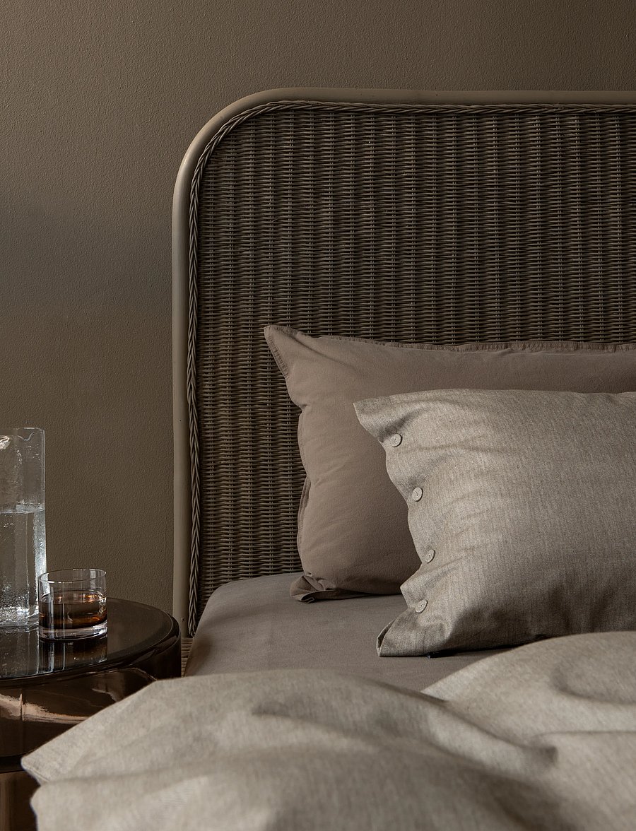 Høie of Scandinavia - Emil sett sjokoladebrun N - bettwäsche-set - chocolate brown - 2