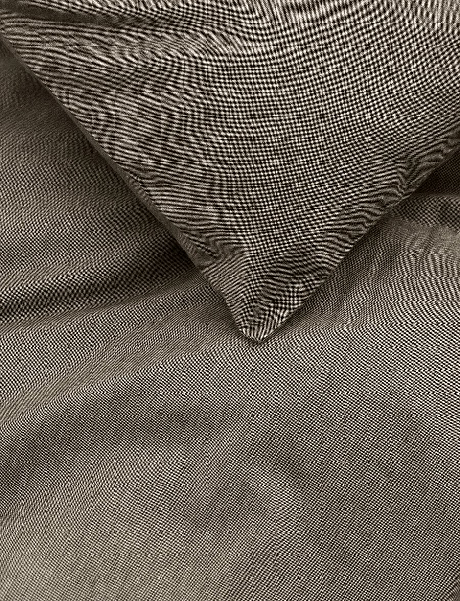 Høie of Scandinavia - Emil sett sjokoladebrun N - bettwäsche-set - chocolate brown - 3