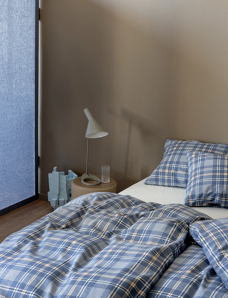 Høie of Scandinavia - Isak sett denimblå N - gultas veļas komplekti - denim blue - 0