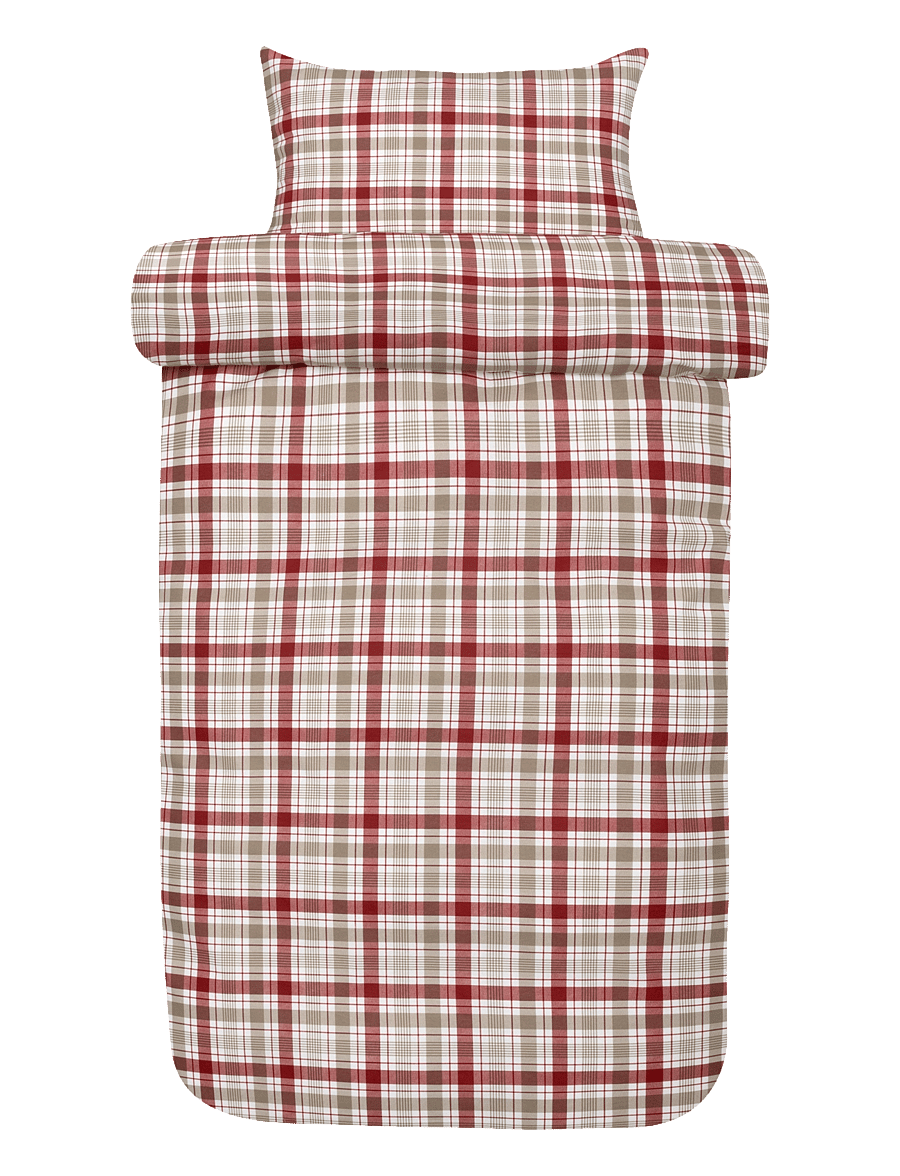 Høie of Scandinavia - Gabriel sett rød N - bettwäsche-set - red - 1