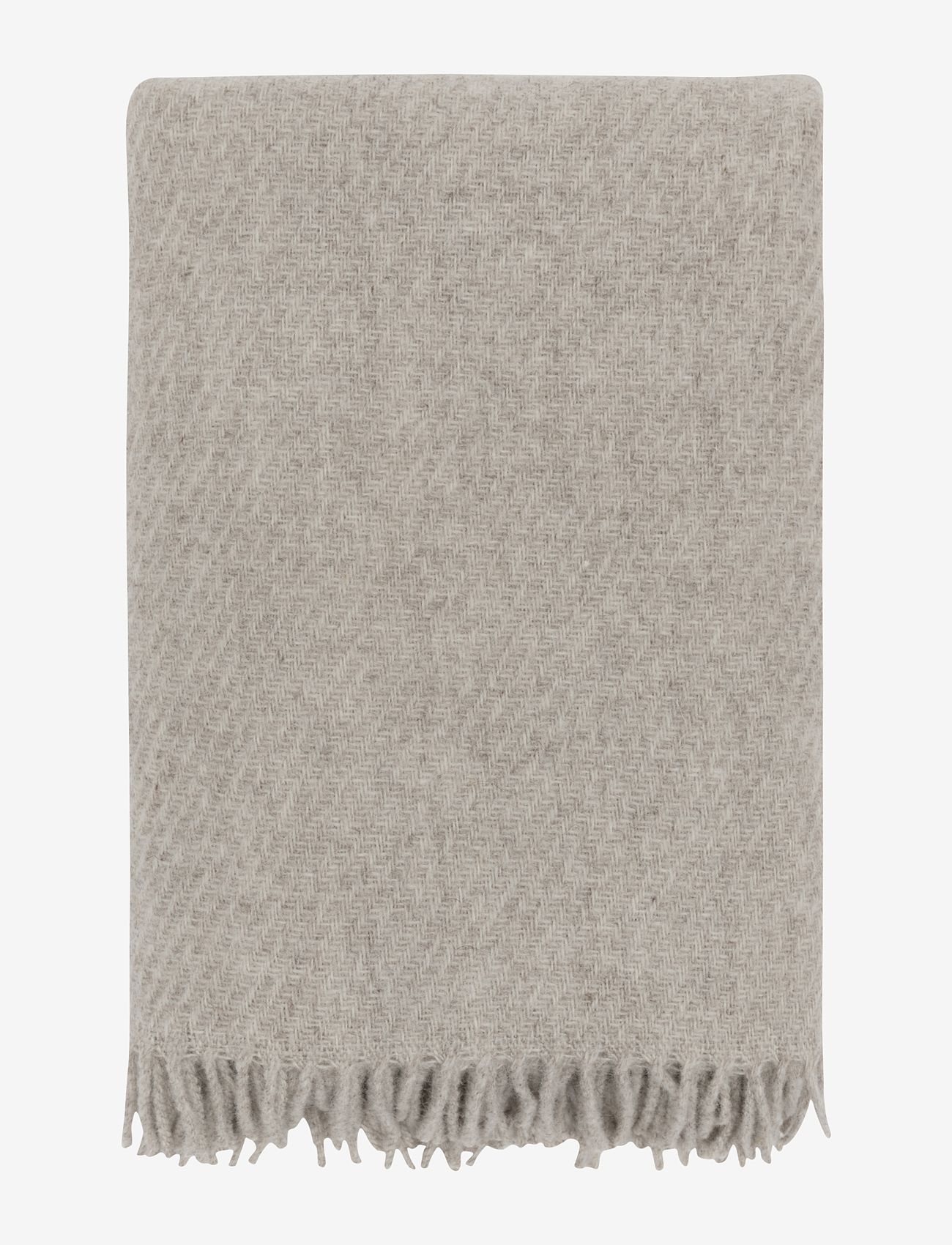 Høie of Scandinavia  - Falketind wool blanket - shop by price - natural beige - 0