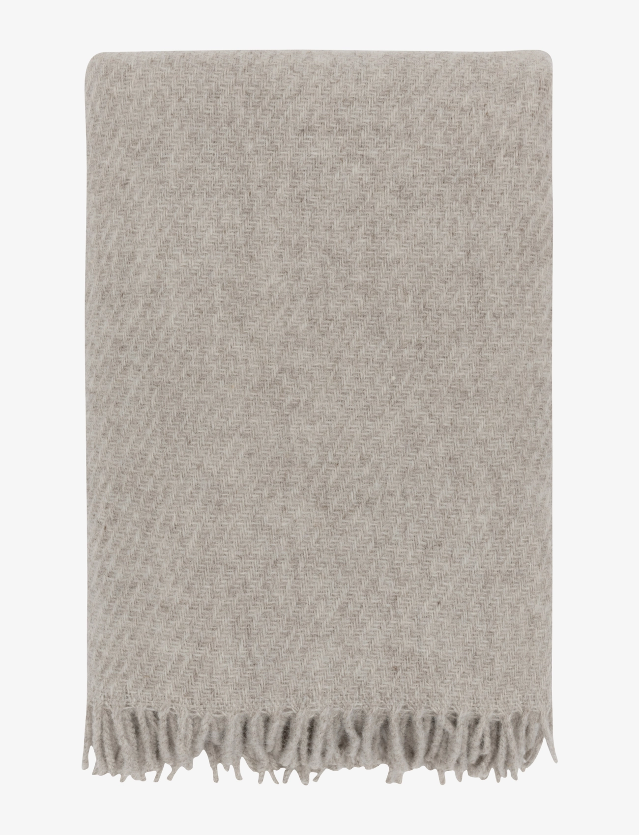 Høie of Scandinavia  Falketind pledd naturlig beige - Tekstiilid - NATURAL BEIGE / beige