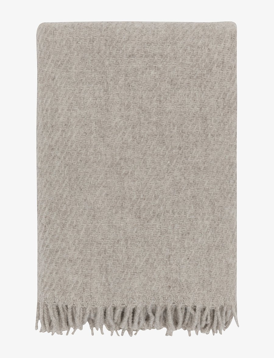 Høie of Scandinavia - Falketind pledd naturlig beige - tekid ja padjad - natural beige - 1