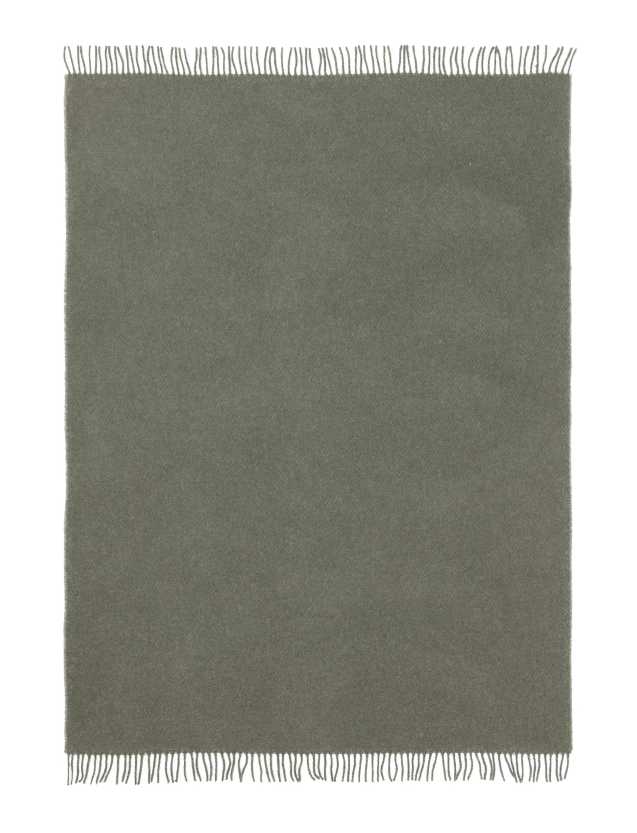 Høie of Scandinavia  - Falketind pledd grønn - decken - green - 2