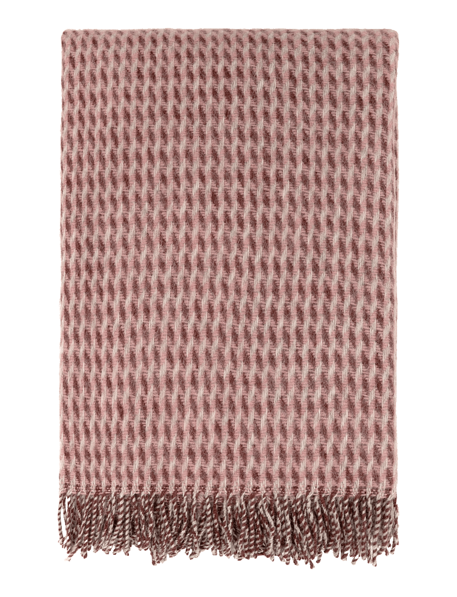 Høie of Scandinavia - Teide pledd BURGUNDER - pledai ir užtiesalai - red brown - 1