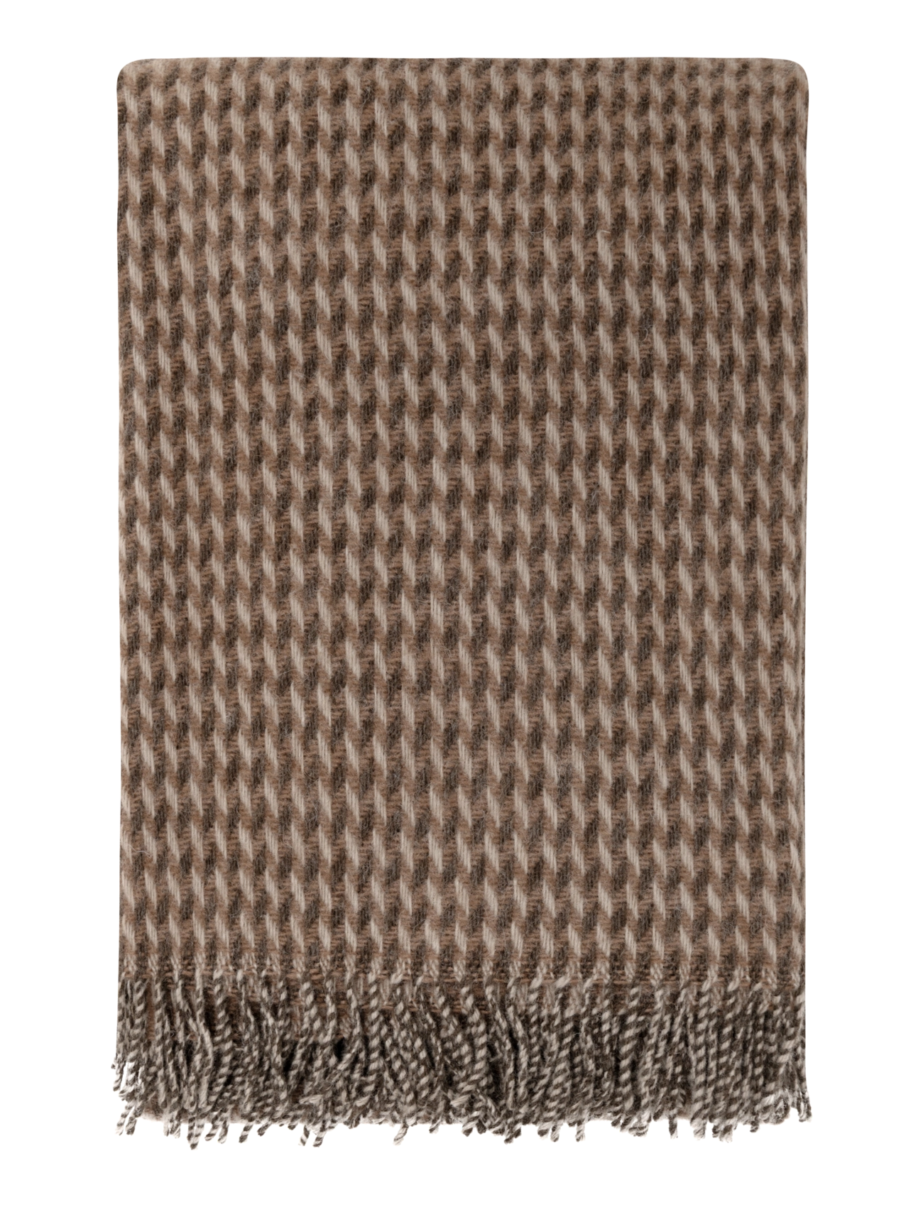 Høie of Scandinavia  Teide pledd SJOKOLADEBRUN - Tekstilė - CHOCOLATE BROWN / brown