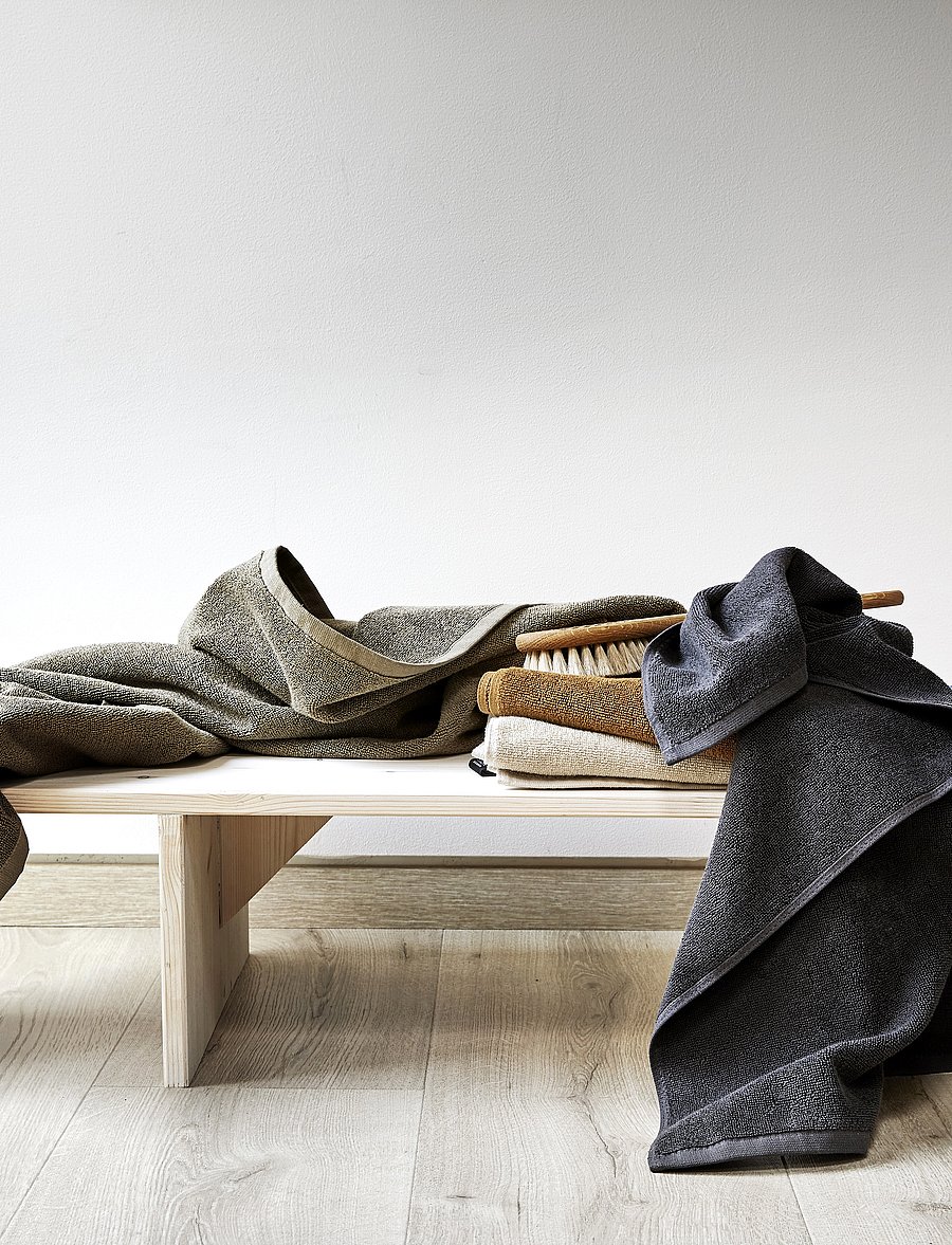 Høie of Scandinavia - Everyday Cotton towel - nach preis einkaufen - anthracite - 4