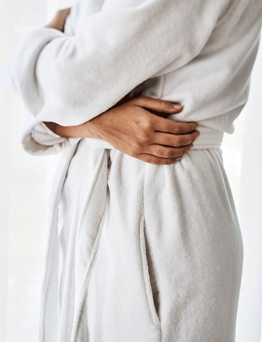 Høie of Scandinavia - Svanen terry velour robe - alltags-style - white - 5