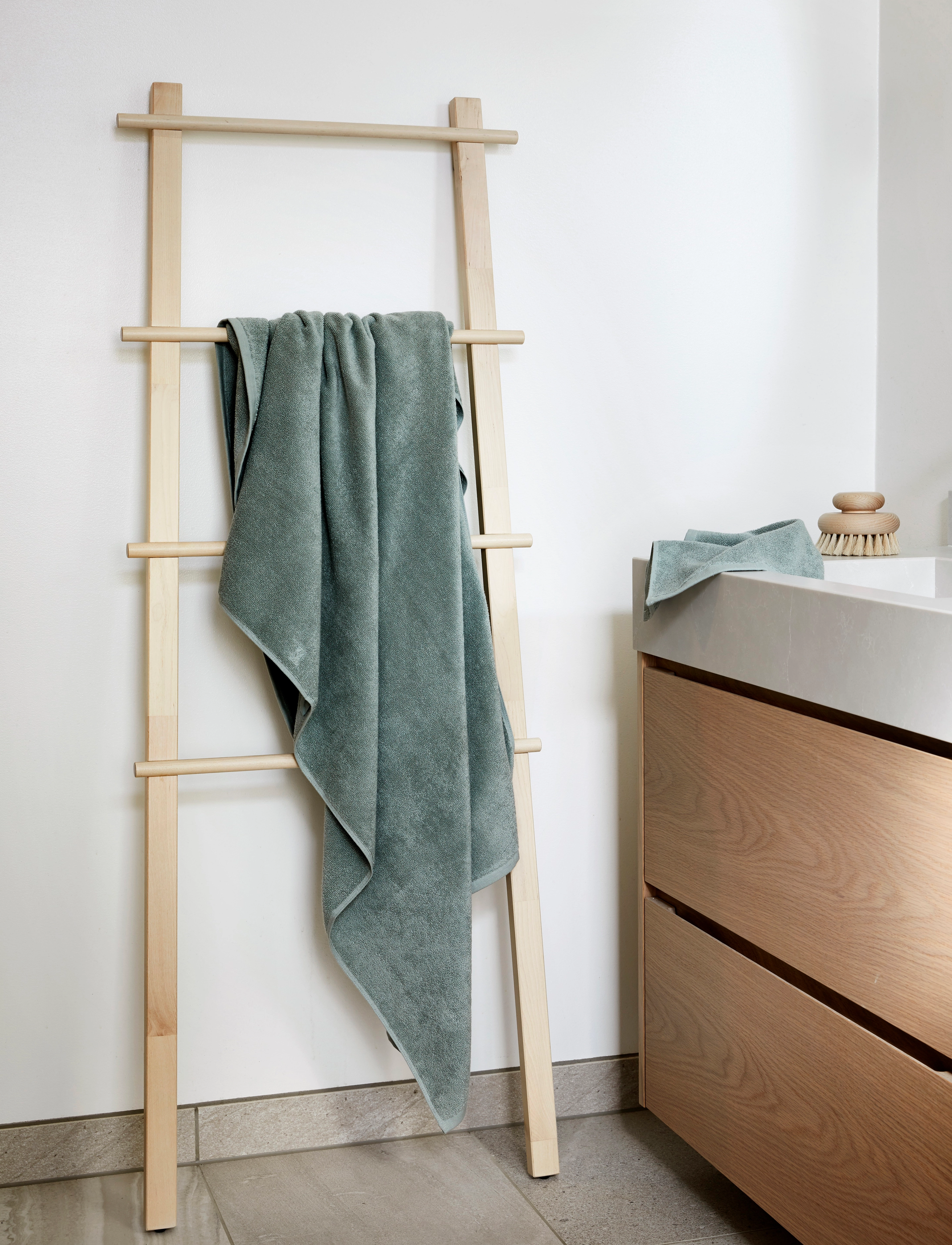 Høie of Scandinavia  - Everyday Cotton towel - laveste priser - aqua - 5