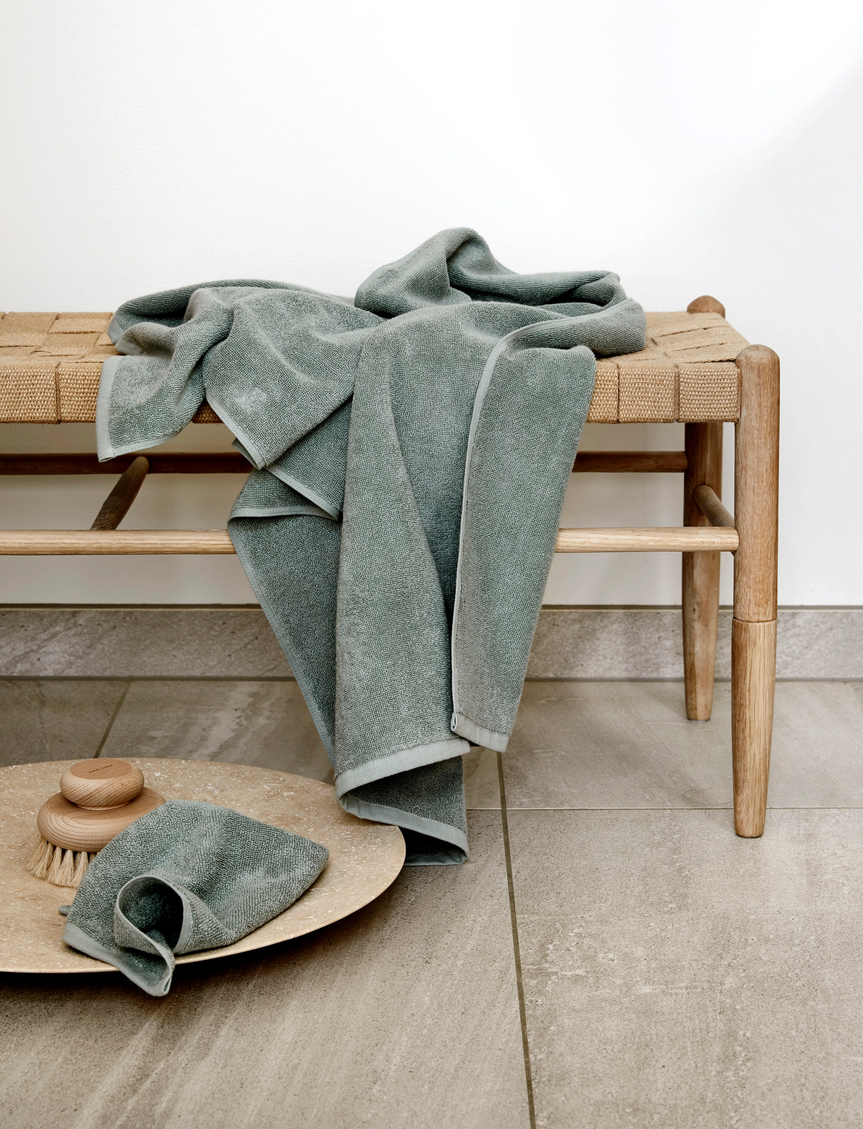 Høie of Scandinavia  - Everyday Cotton towel - laagste prijzen - aqua - 4