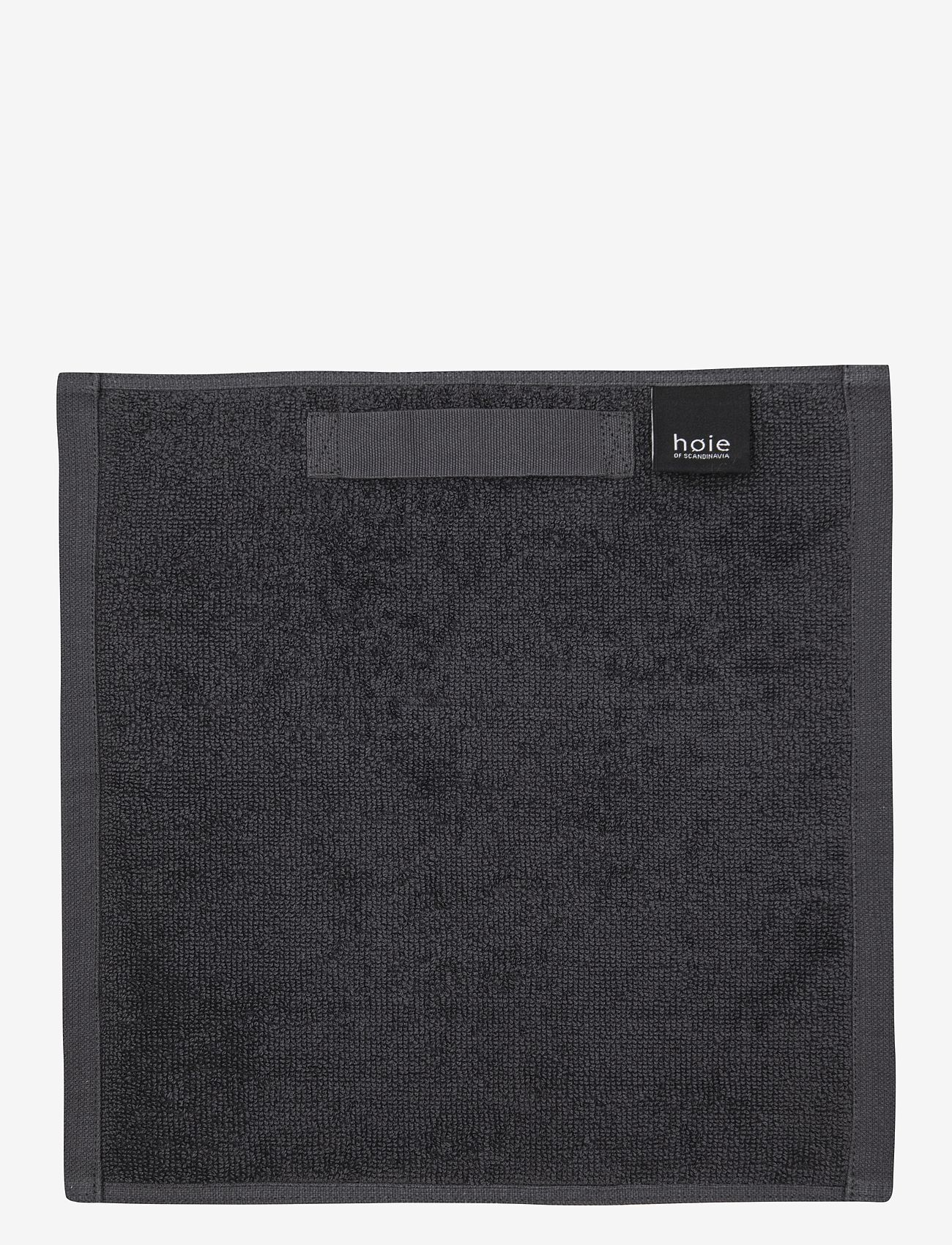 Høie of Scandinavia  - Everyday Cotton towel - gæstehåndklæder - anthracite - 1