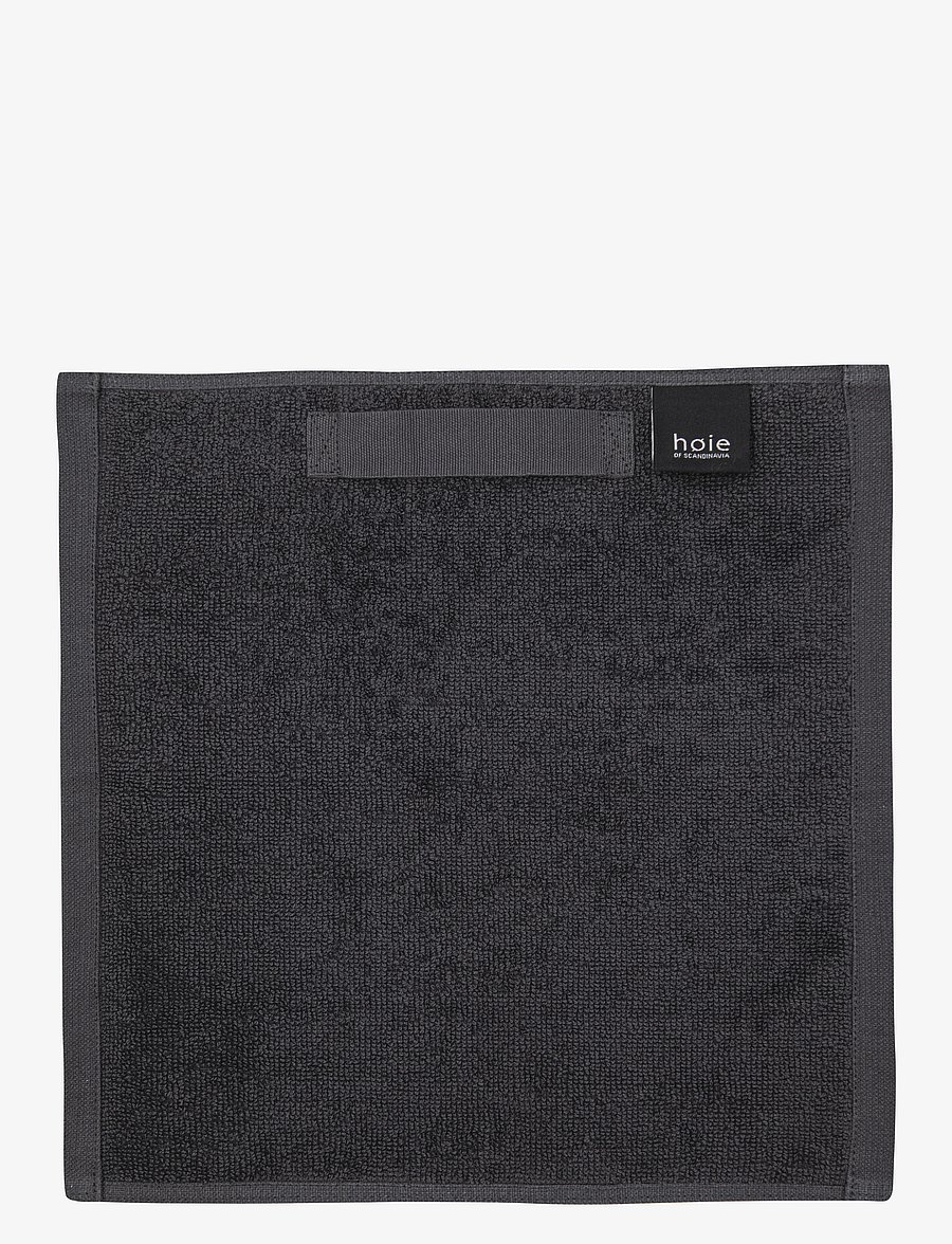 Høie of Scandinavia - Everyday Cotton towel - nach preis einkaufen - anthracite - 2
