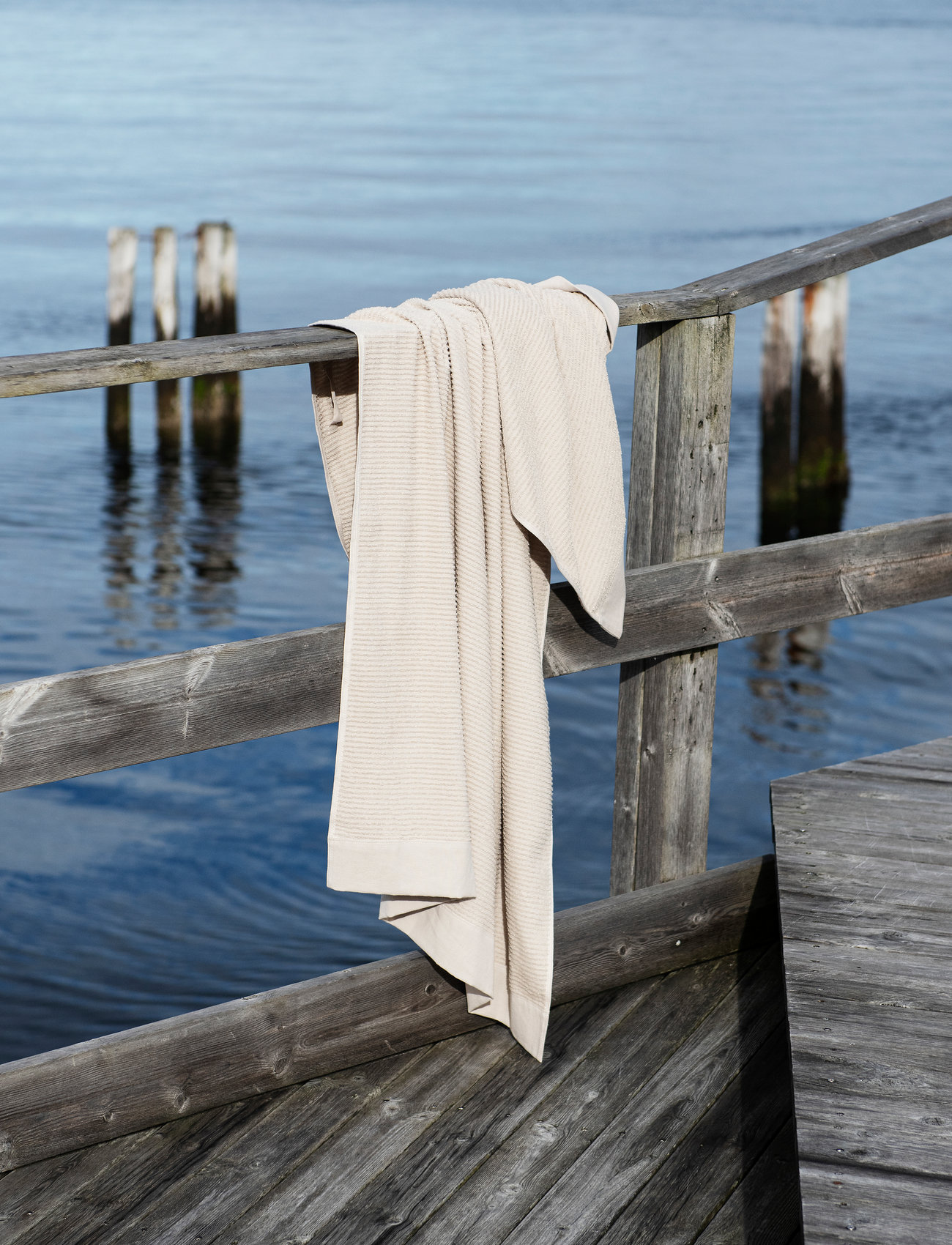 Høie of Scandinavia  - Holiday Towel - laveste priser - beige - 1
