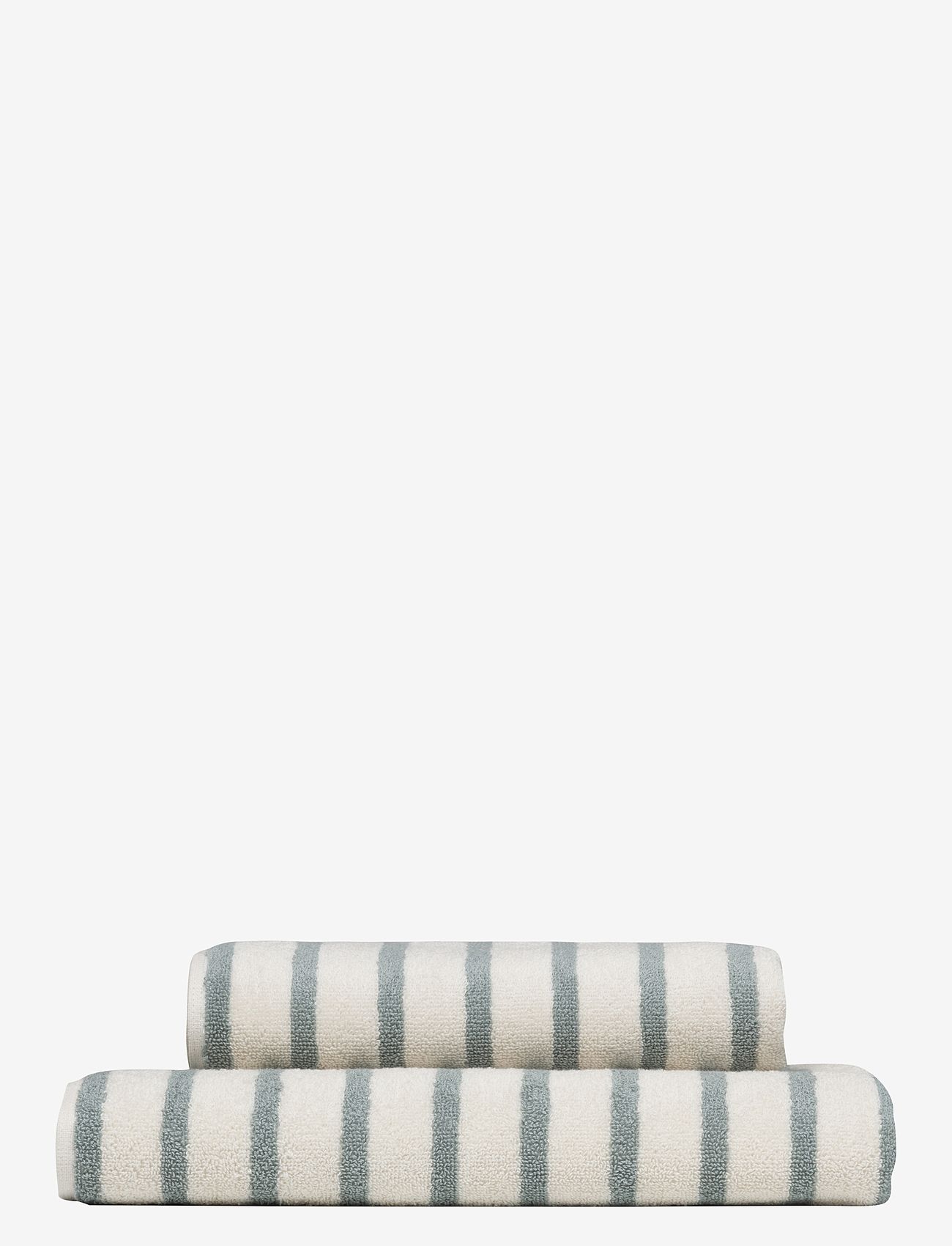 Høie of Scandinavia  - Everyday Stripe cotton towel - saunalinad - aqua - 1