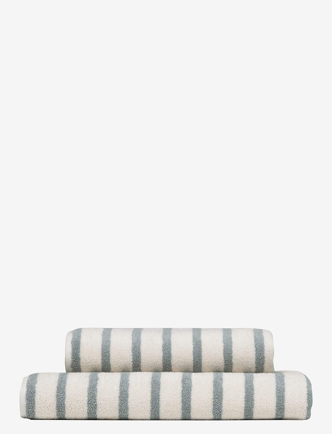 Høie of Scandinavia  - Everyday Stripe cotton towel - aqua - 0