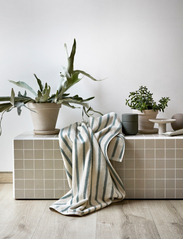 Høie of Scandinavia  - Everyday Stripe cotton towel - aqua - 3