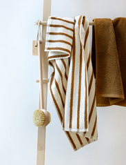 Høie of Scandinavia  - Everyday Stripe cotton towel - alhaisimmat hinnat - ocher - 2