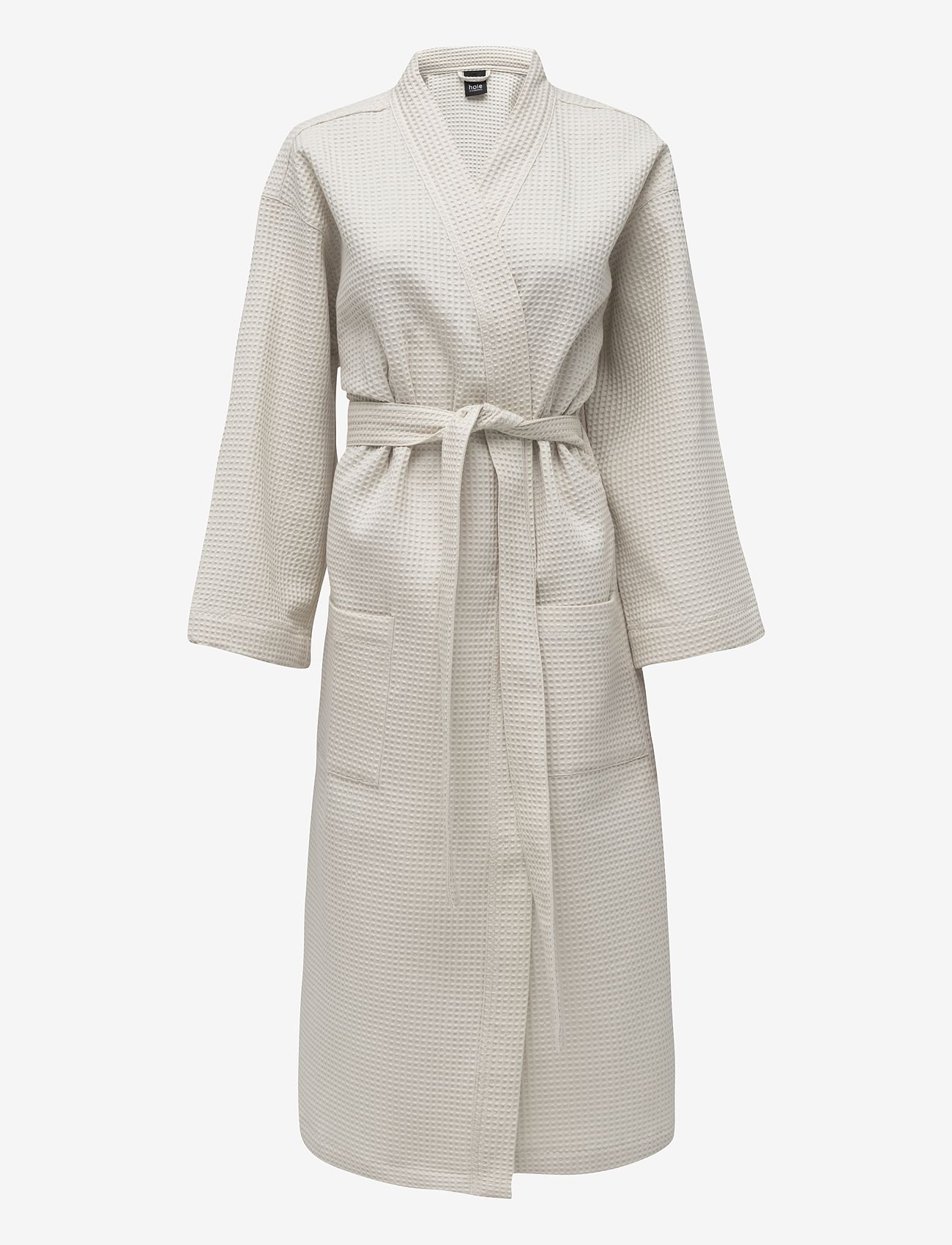 Høie of Scandinavia  - Vega waffle bath robe - unbleached - 1