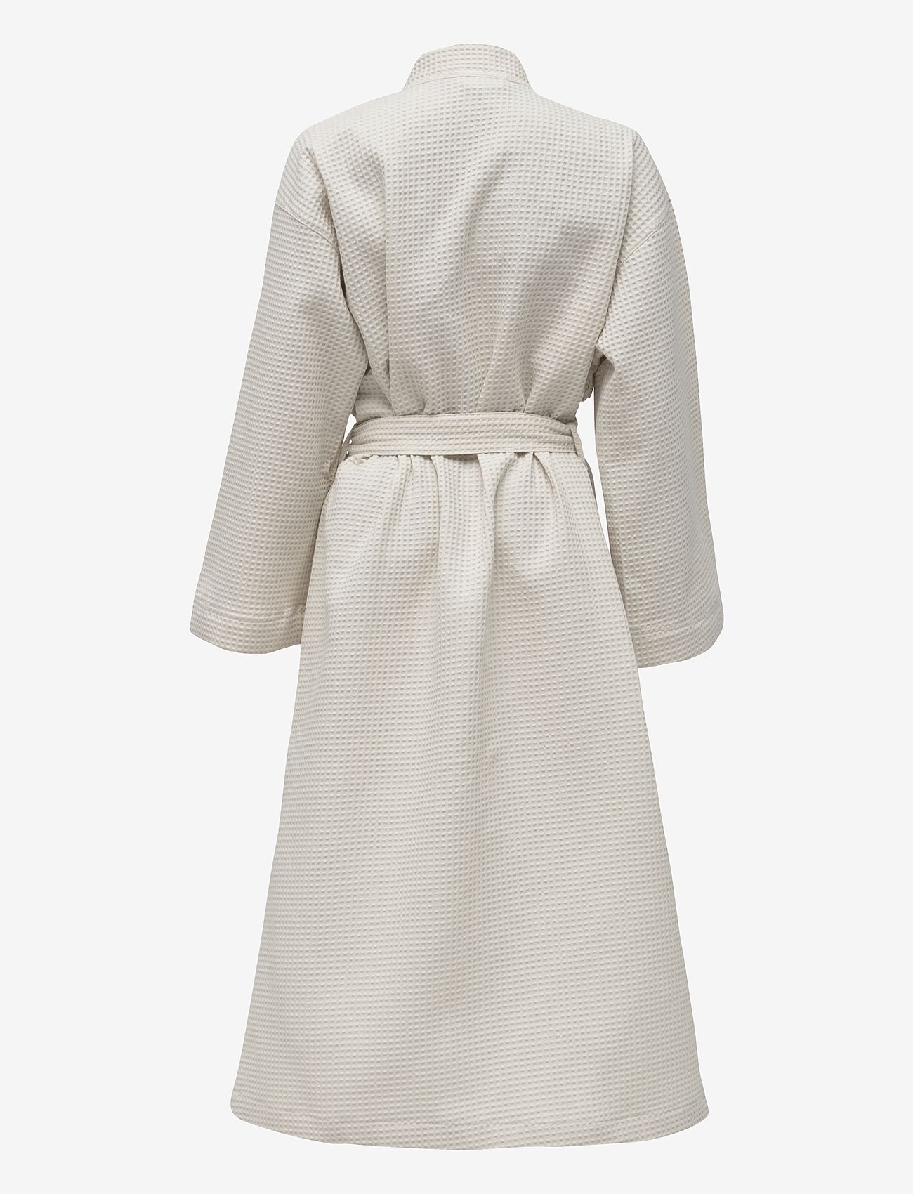 Høie of Scandinavia  - Vega waffle bath robe - unbleached - 2