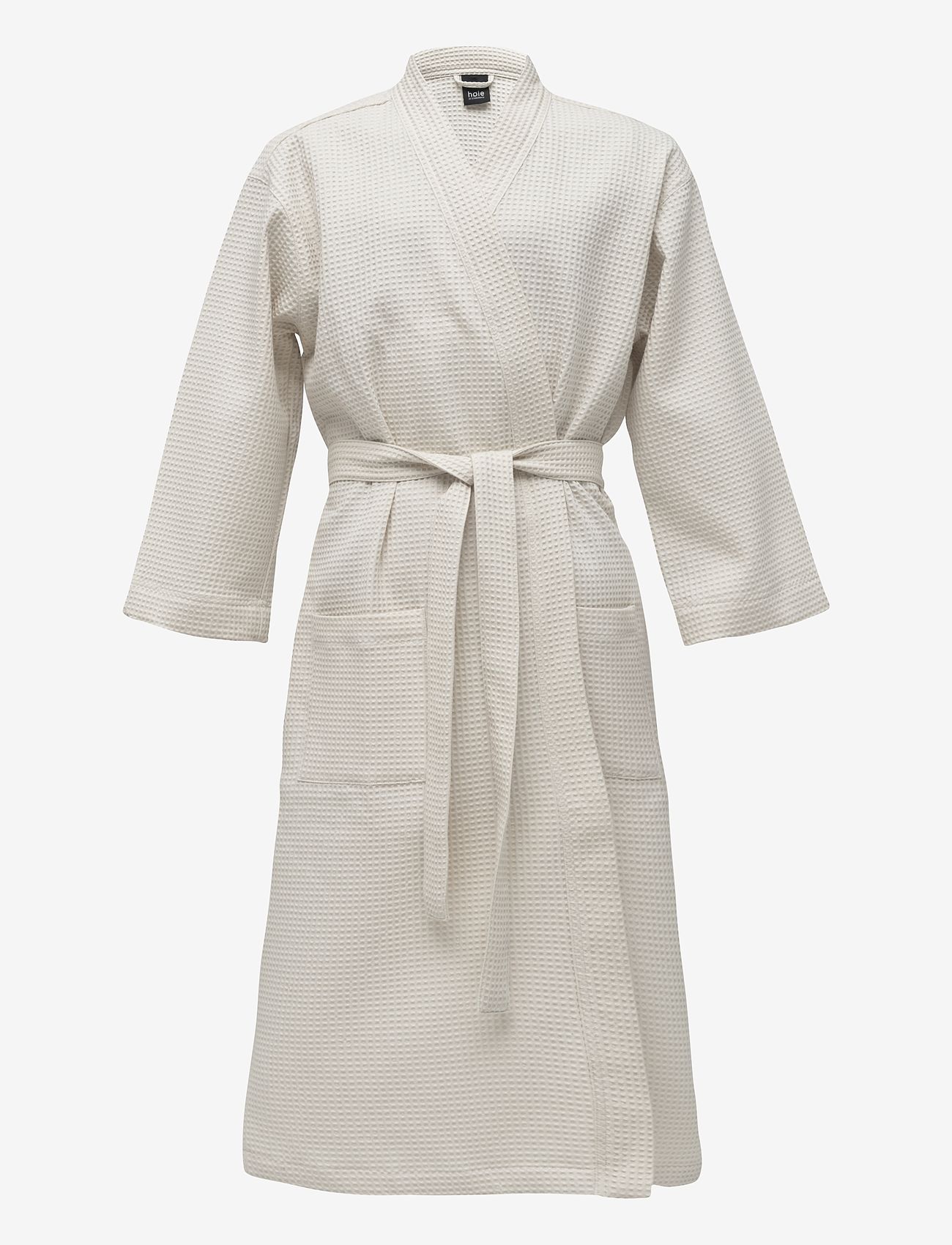 Høie of Scandinavia  - Vega waffle bath robe - kasdienis stilius - unbleached - 1