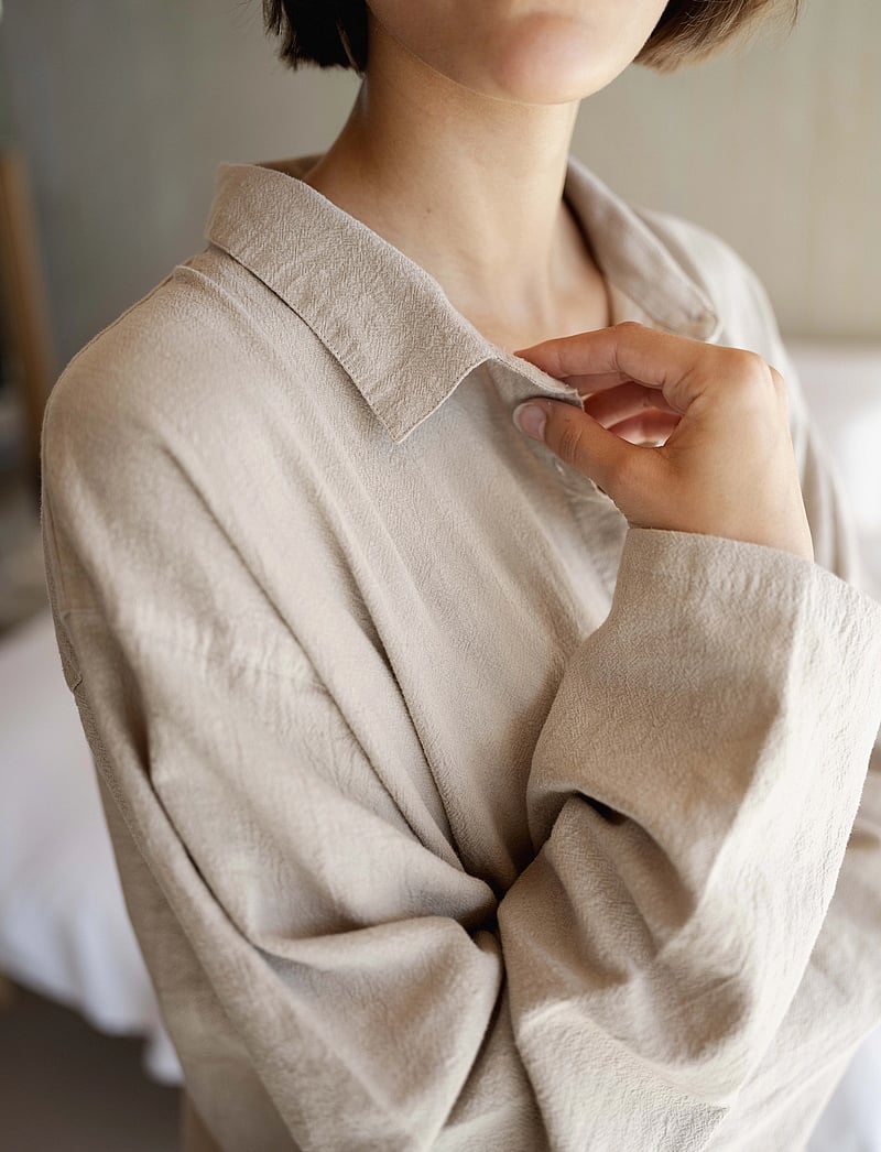 Høie of Scandinavia - Hydra Shirt - chemises de nuit - beige - 4