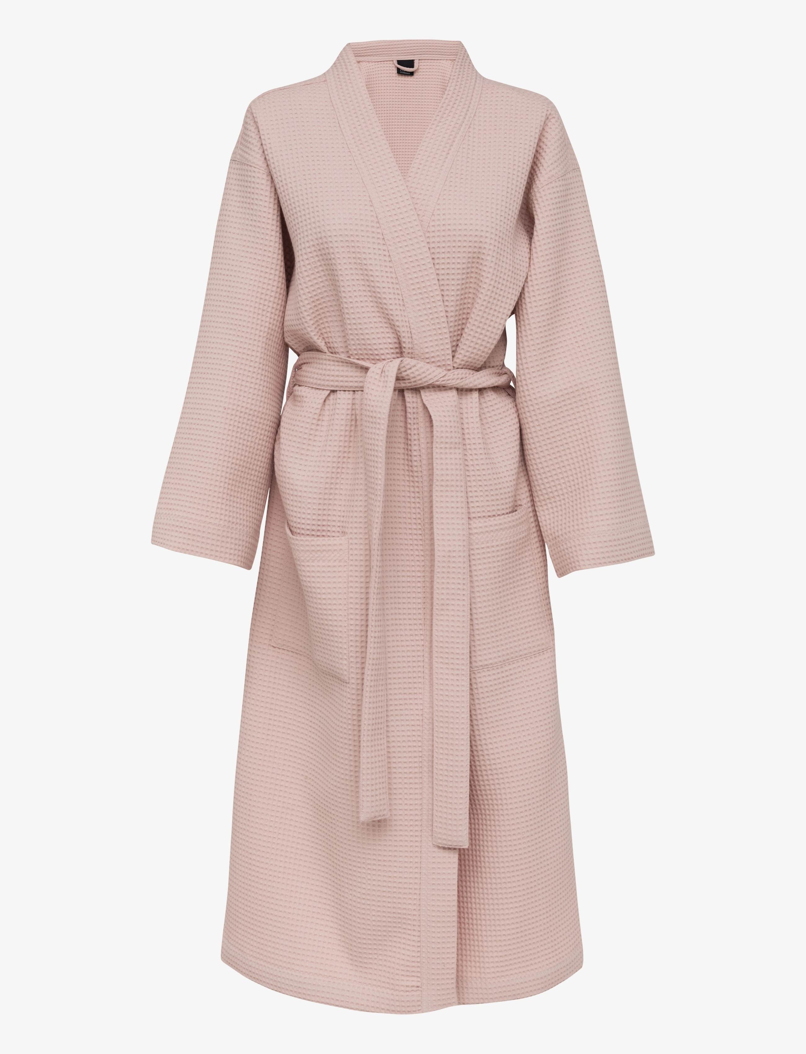 Høie of Scandinavia Vega Bath Robe, Vaffelbadekåbe, Pink, Str: S/M